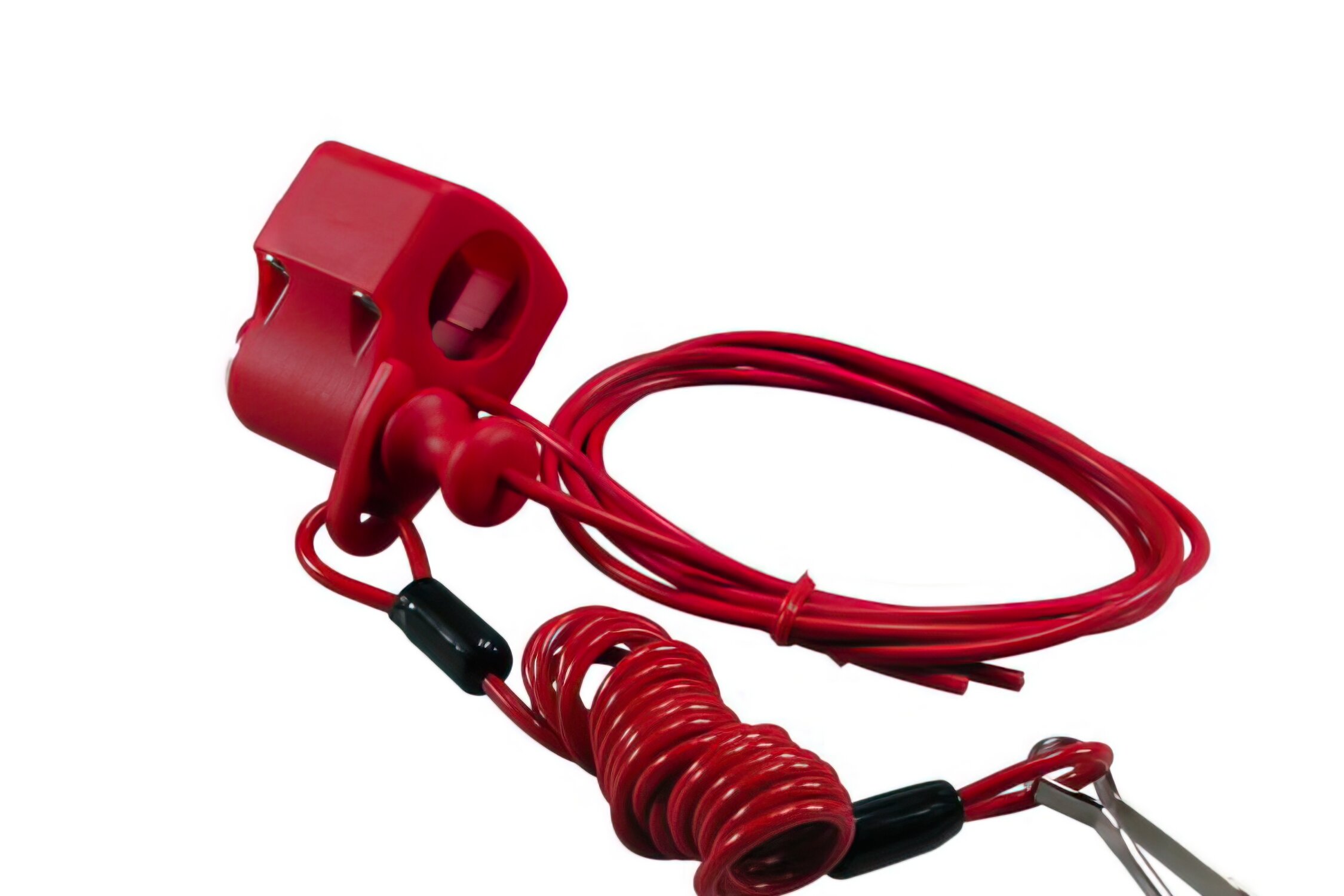 Image of Killswitch (Zündunterbrecher), Lenkermontage, universal, rot
