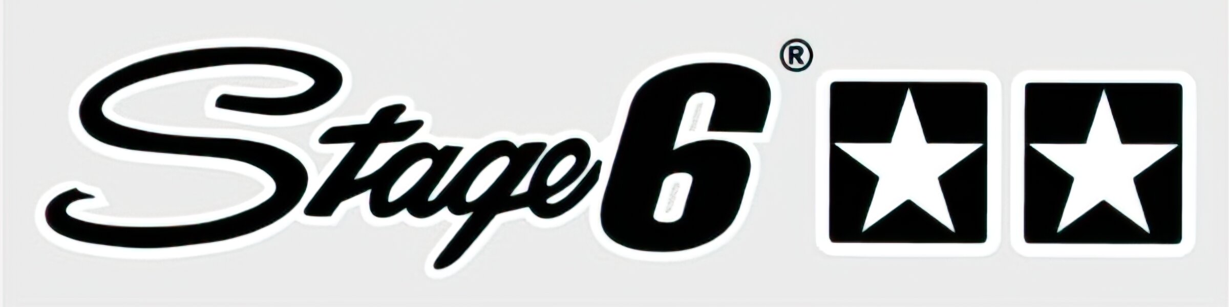 Image of Aufkleber / Sticker Stage6, Schwarz