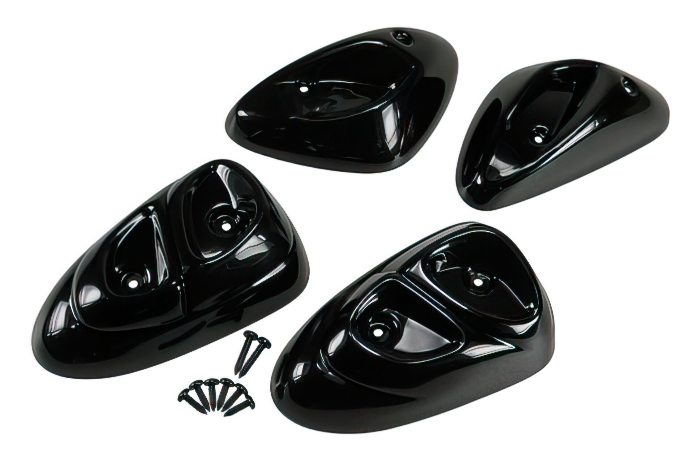 Image of Seitenprotektoren BCD Yamaha Slider schwarz