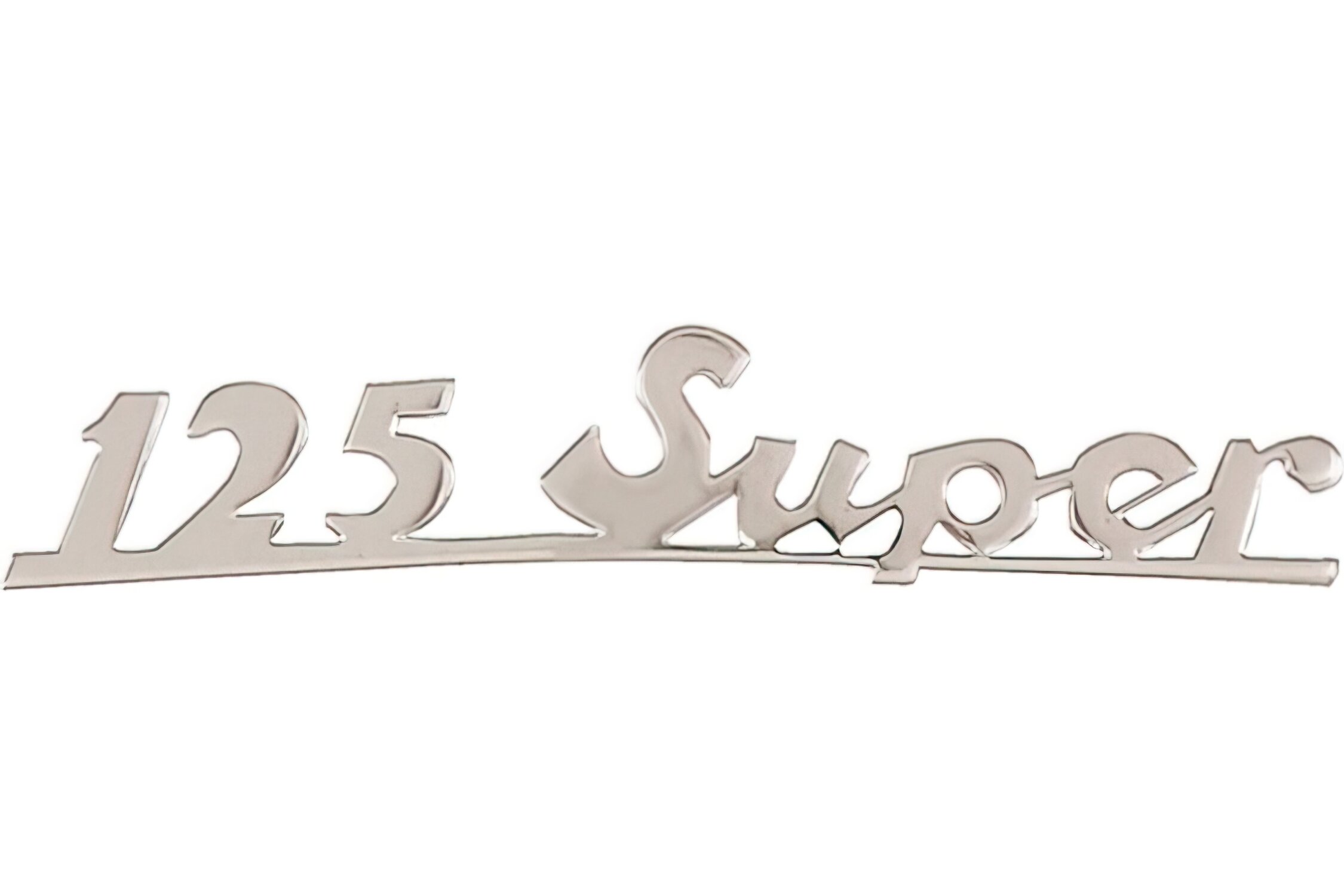 Image of Emblem Vespa Super 125cc chrom
