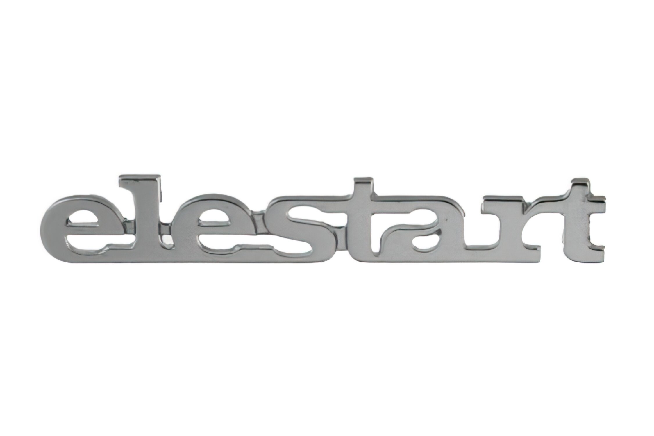 Image of Emblem Vespa Elestart chrom
