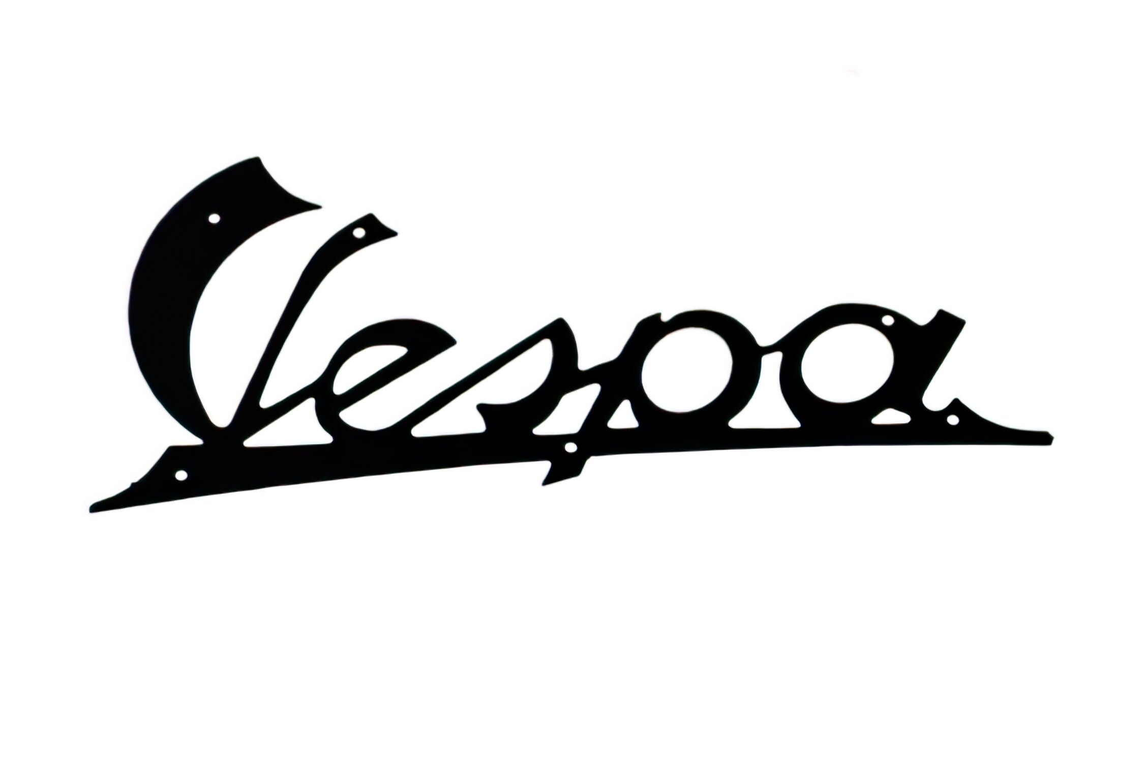 Image of Emblem Vespa blau