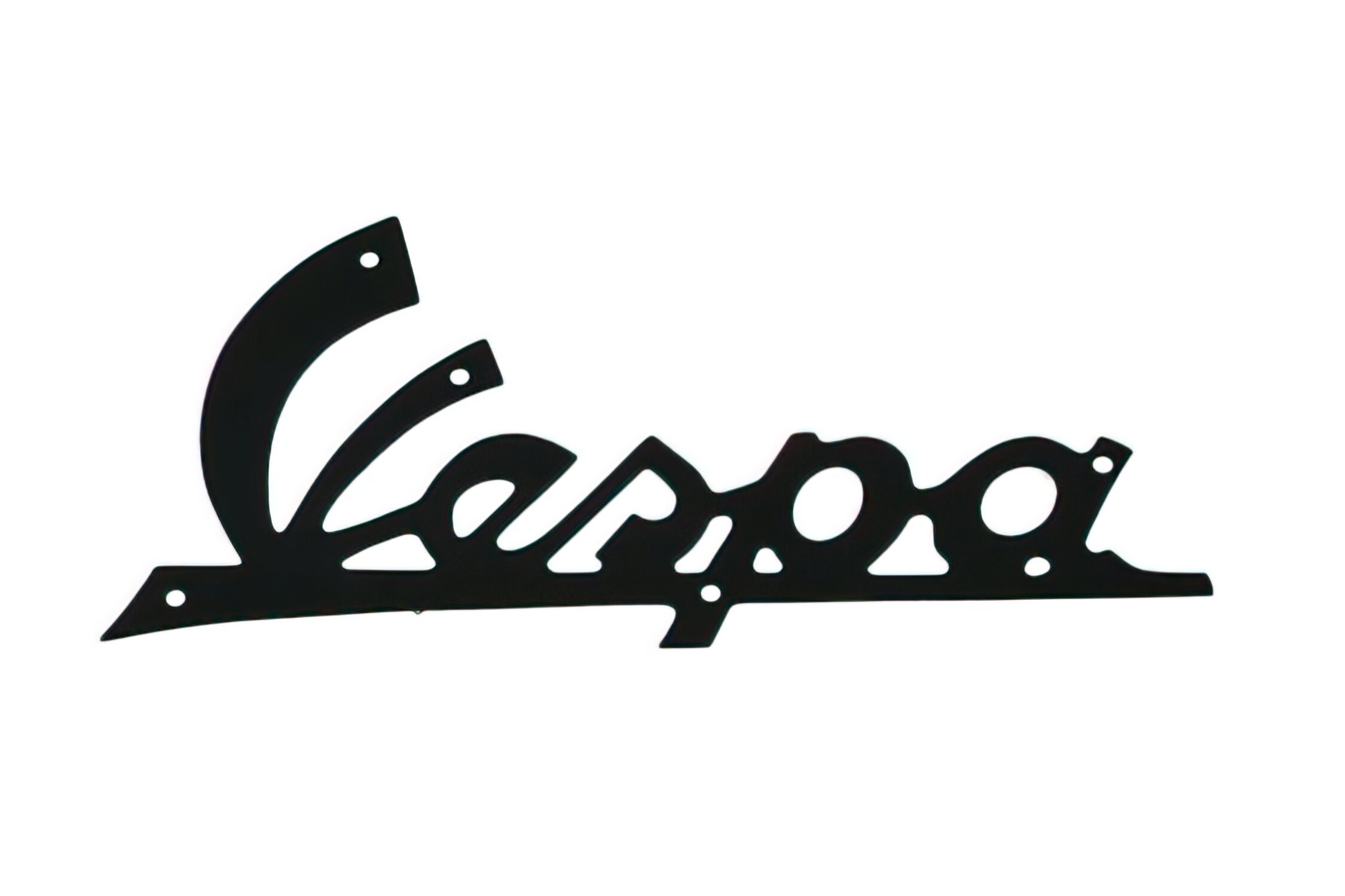 Image of Emblem Vespa schwarz