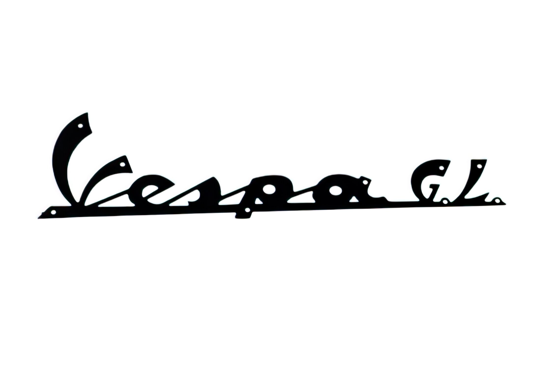 Image of Emblem Vespa GL schwarz