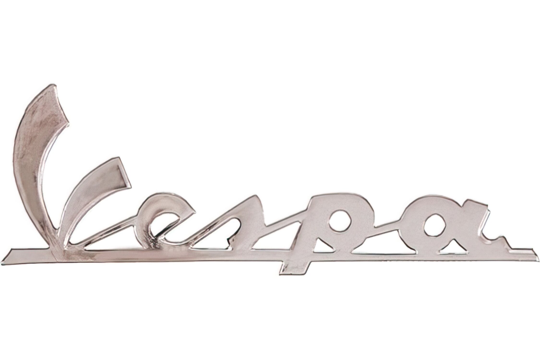Image of Emblem Vespa chrom 120mm x 35mm