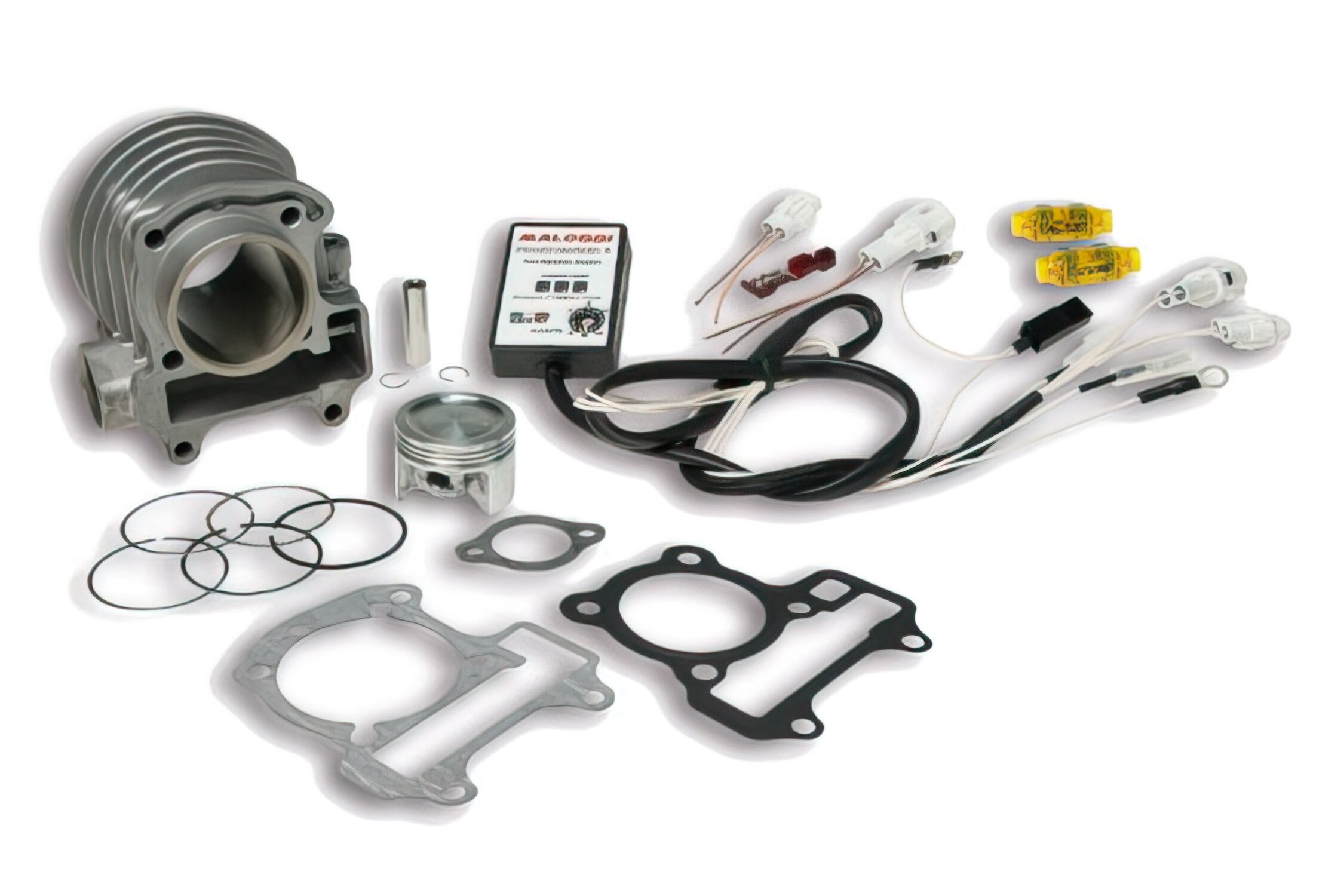 Image of Zylinder Malossi Alu I-Tech 83cc + Forcemaster CDI Honda Vision 50cc 4T ie