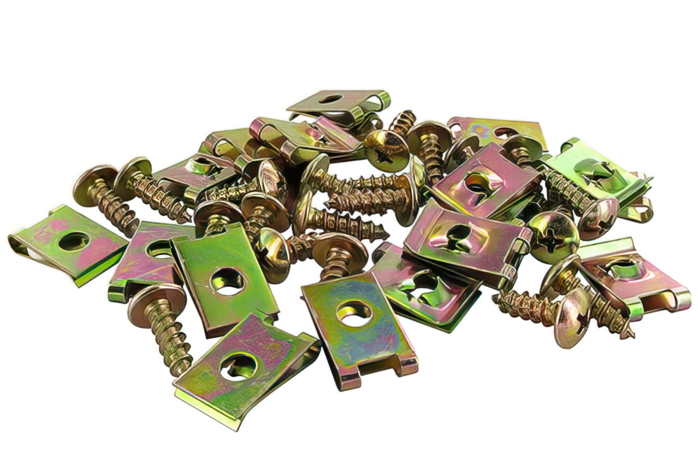 Image of Blechmuttern + Schrauben M5x15 (x20)