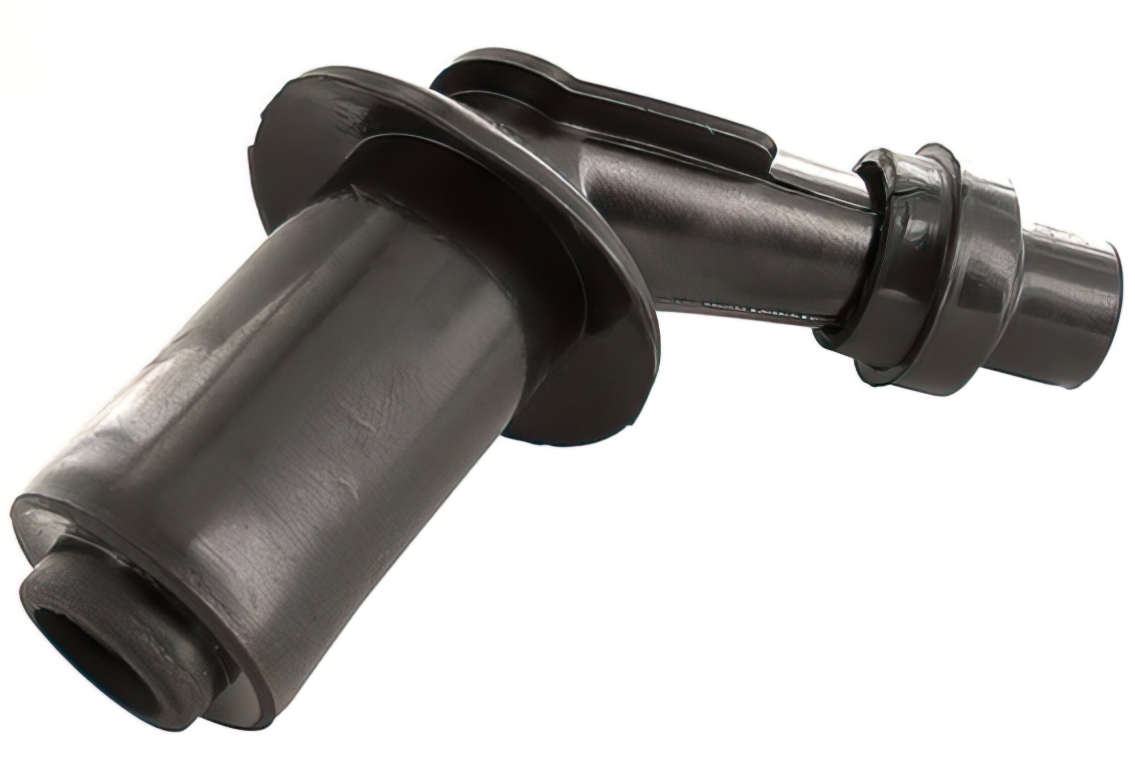 Image of Zündkerzenstecker Kunststoff lang 45 Grad schwarz