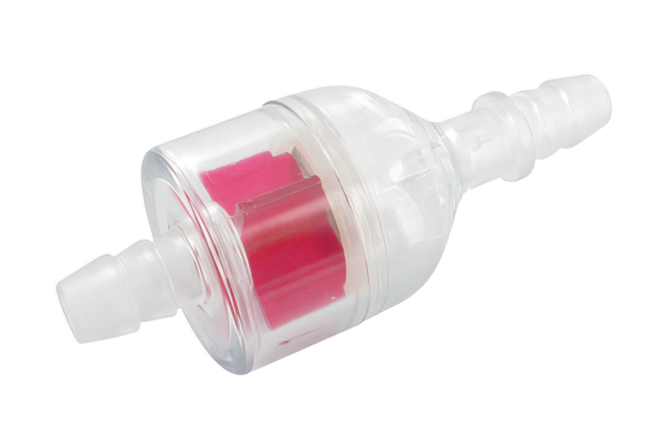 Image of Benzinfilter / Ölfilter Fast Flow II 7mm Anschluss rot