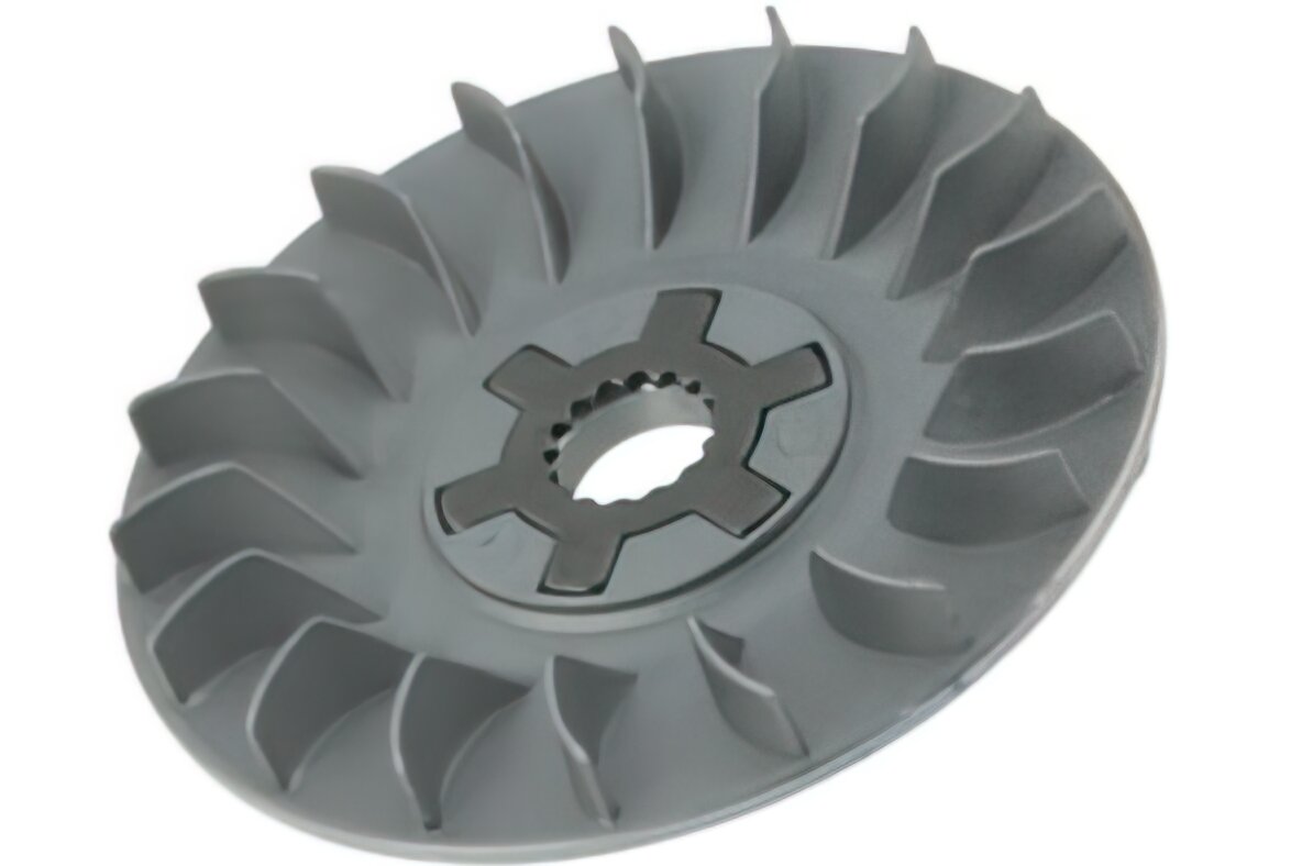 Image of Riemenscheibe / Lüfterrad mit Sternscheibe 16mm China 2-Takt