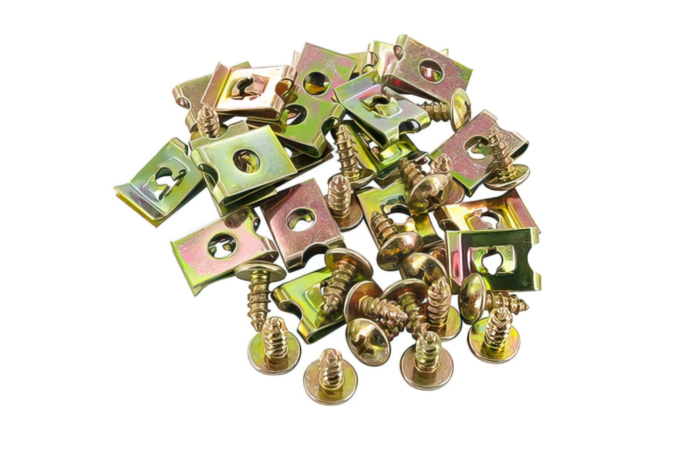 Image of Verkleidungsschrauben + Clips M4x10 universal x20