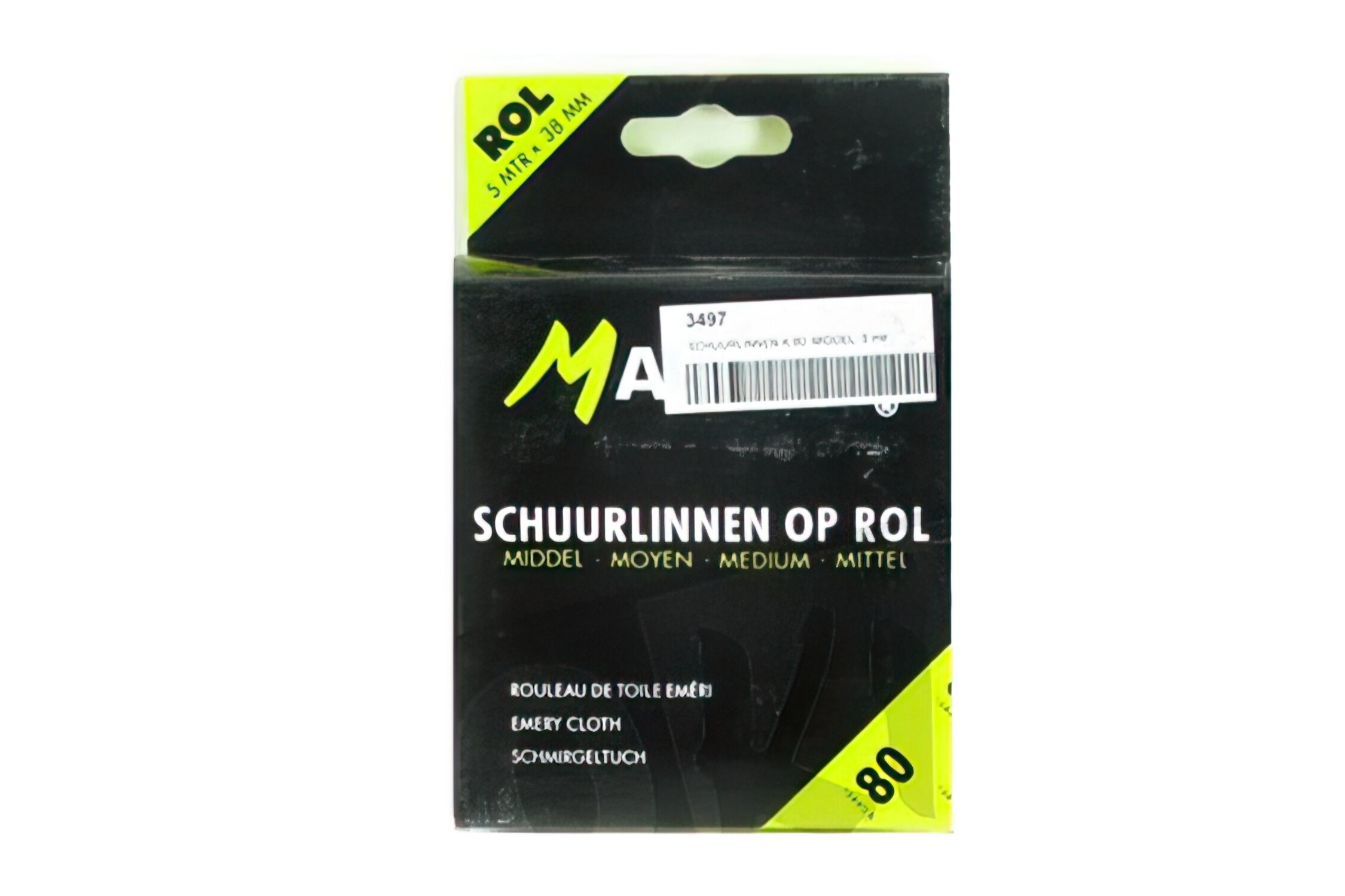 Image of Schleifpapier 5m Rolle / 80 mittlere Körnung