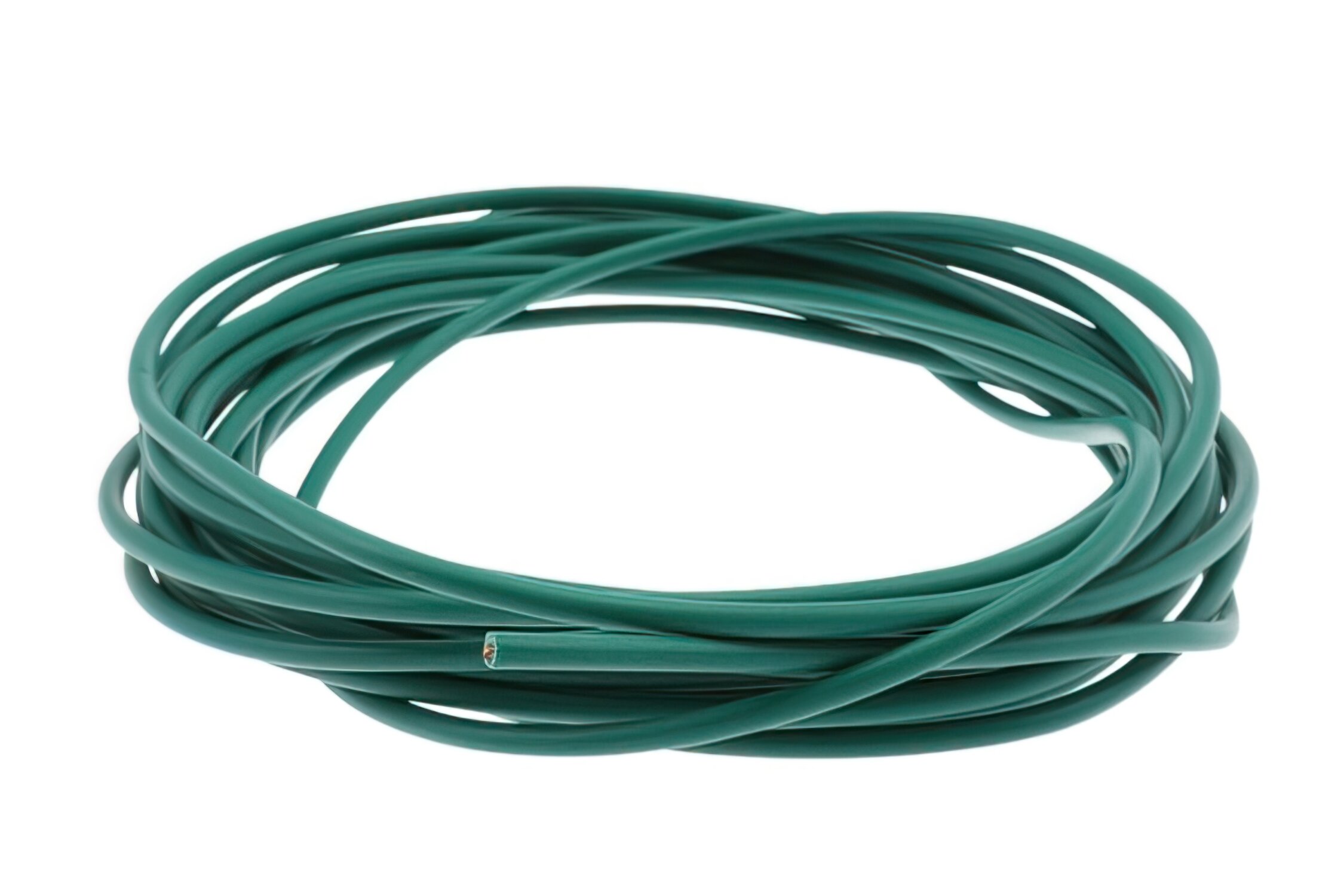 Image of Elektrokabel flexibel 1.25mm Querschnitt 5 Meter grün