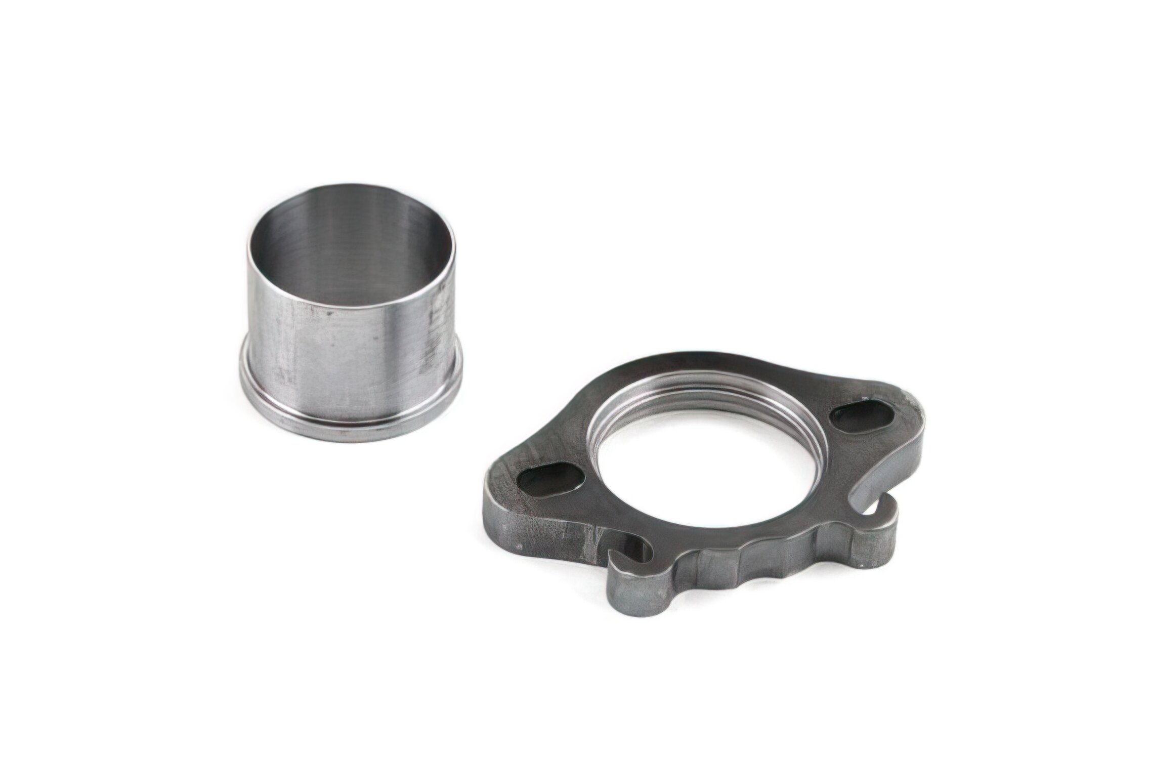 Image of Flansch Set MXS Racing Auspuff Minarelli stehend