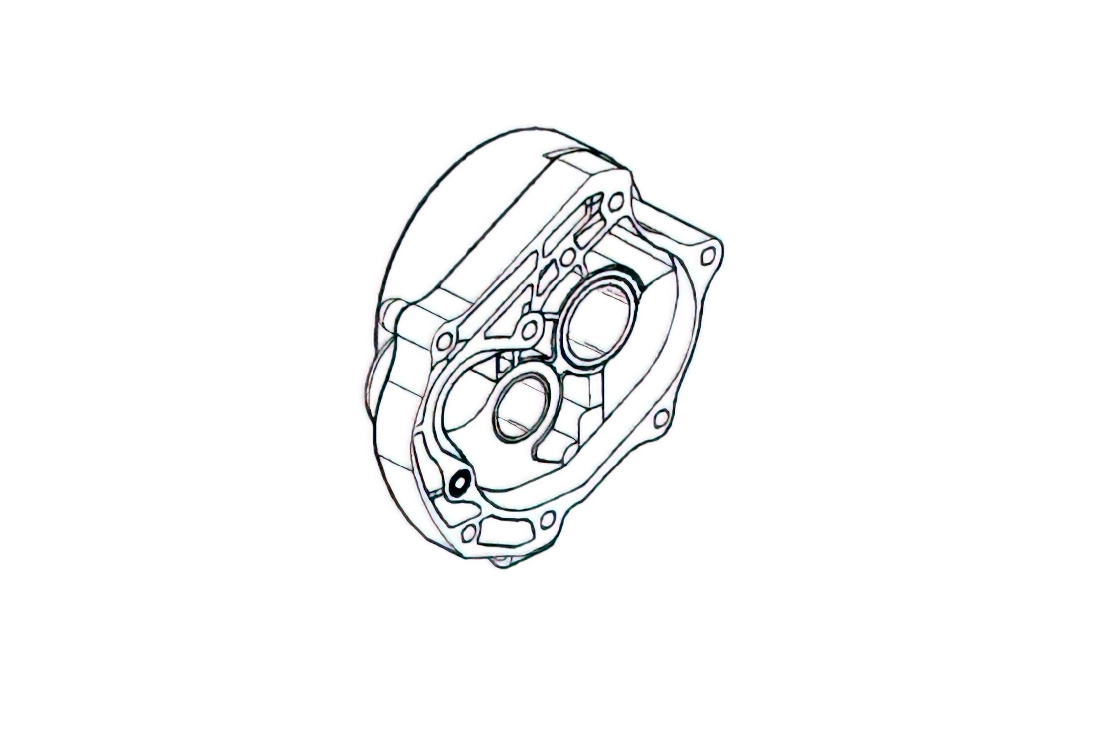 Image of Getriebedeckel original Kymco Agility 50cc 4T