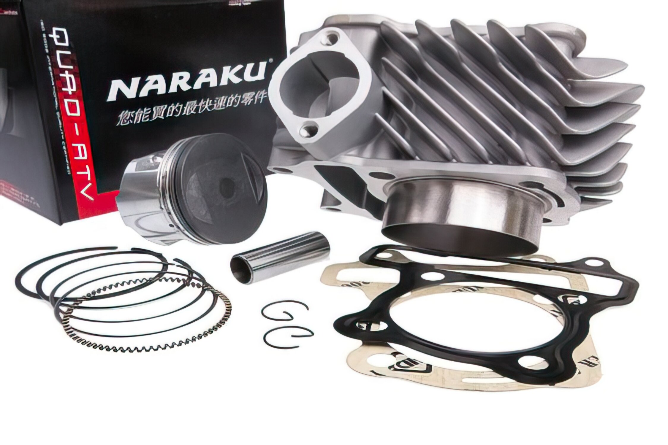 Image of Zylinder Kit Naraku 160cc GY6 Kymco Agility, Baotian BT 125