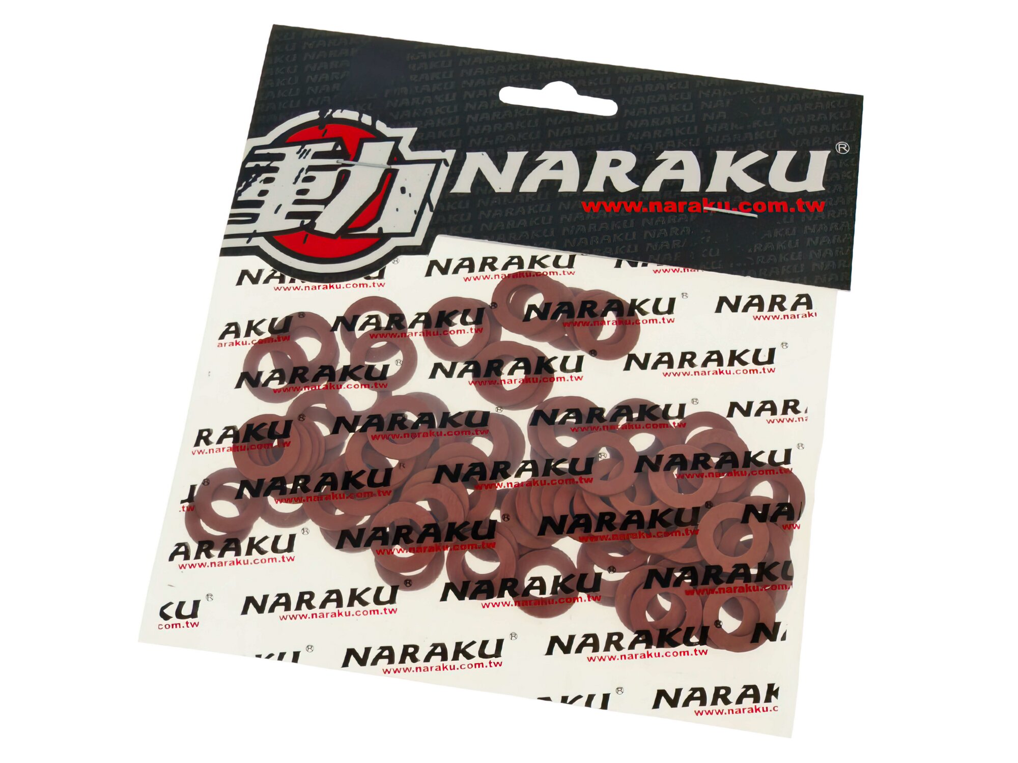 Image of Dichtringe Faser Naraku 8x15x1mm 100 Stück