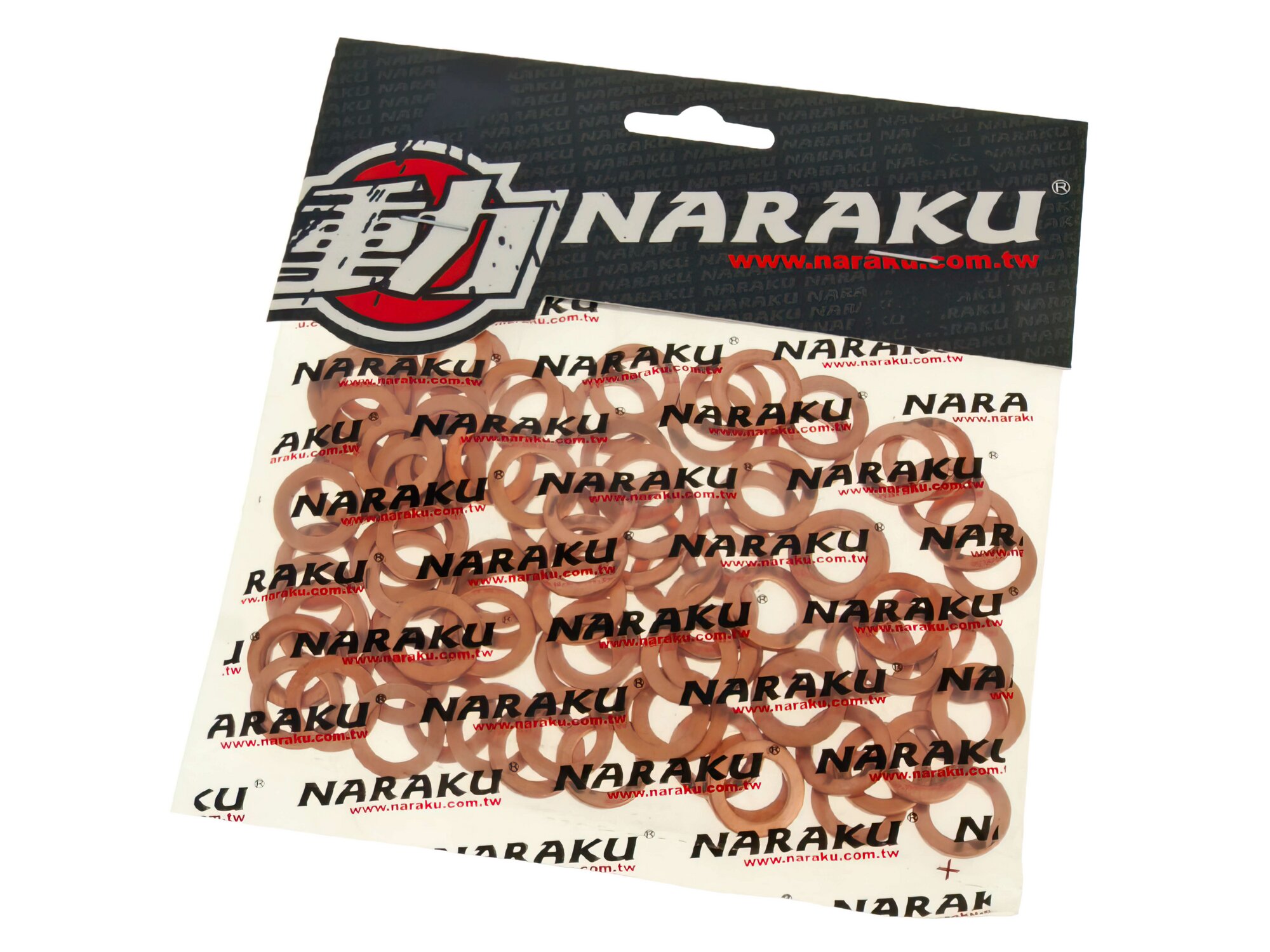 Image of Dichtringe Kupfer Naraku 10x16x1,5mm 100 Stück