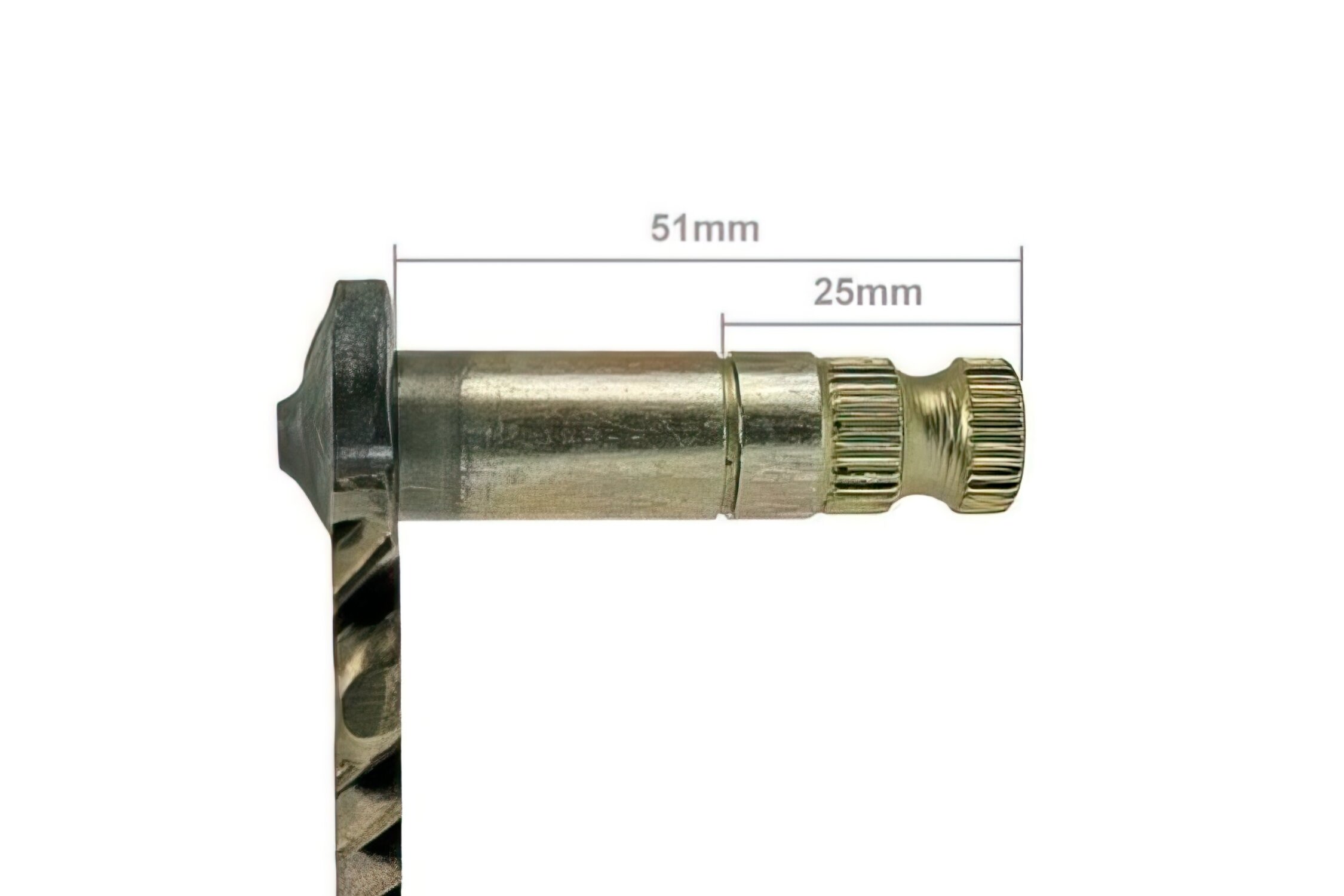 Image of Kickstarterwelle GY6, 50cc, 51mm/ 25mm