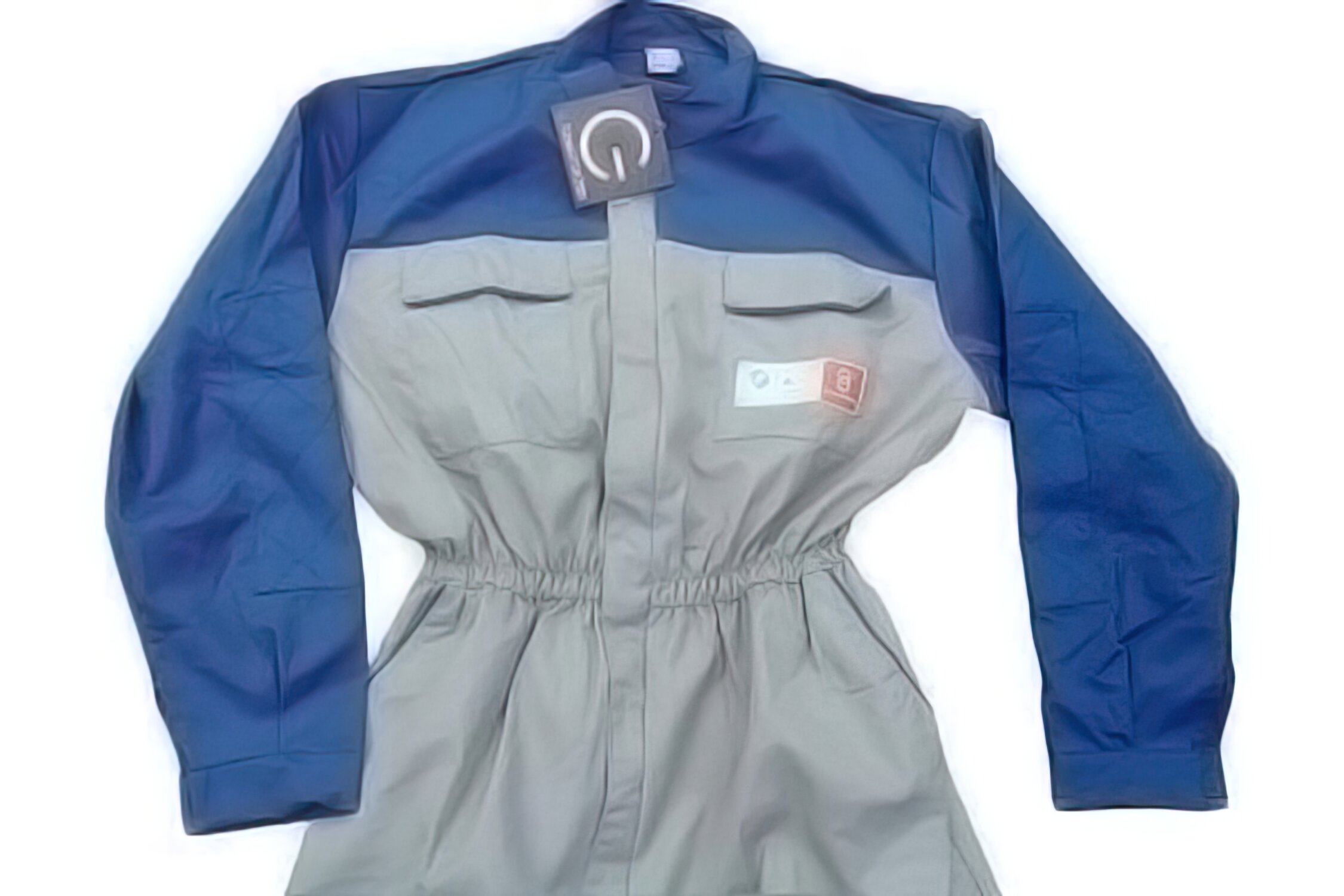 Image of Werkstatt-Overall Piaggio blau / grau