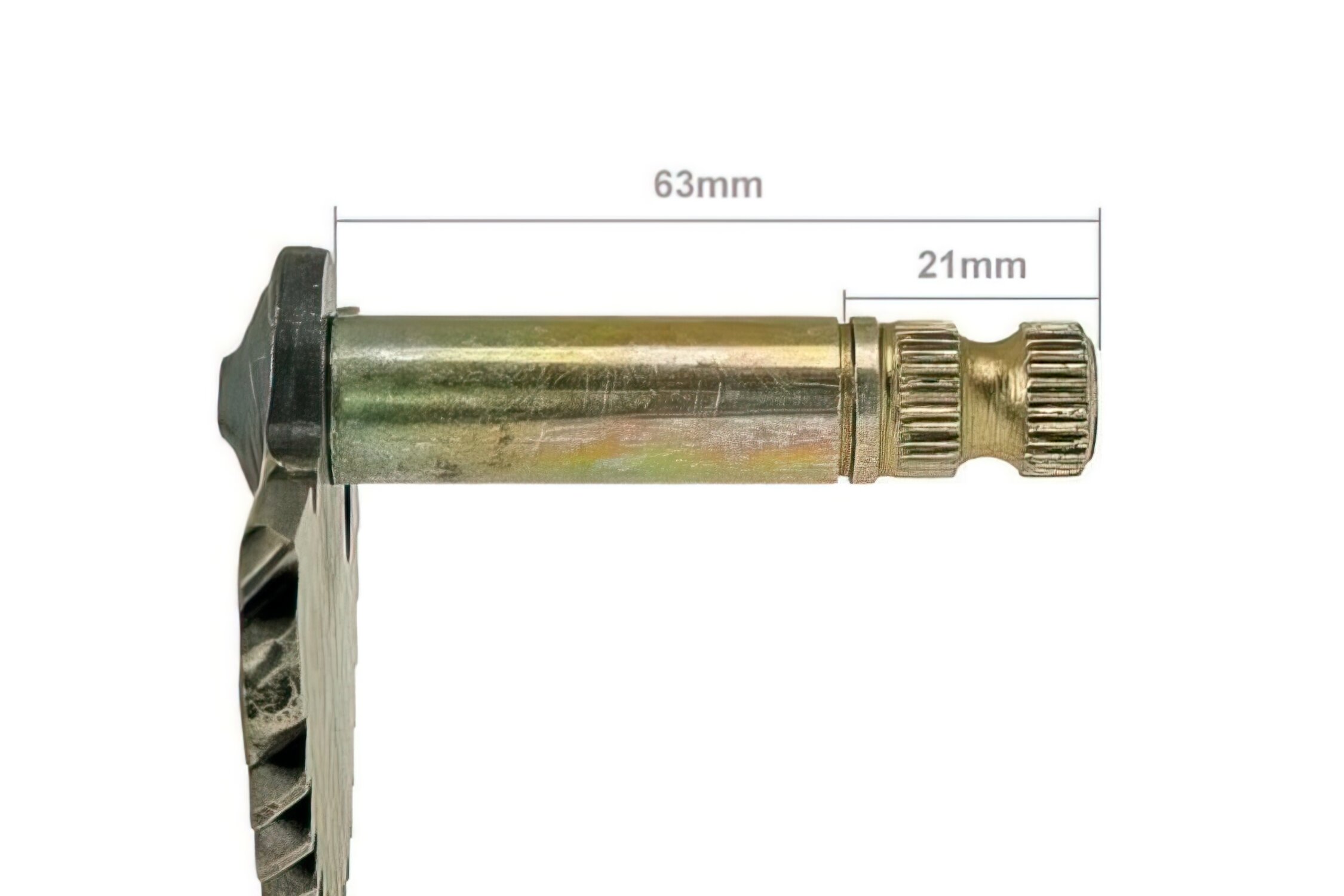 Image of Kickstarterwelle GY6, 50cc, 63mm/ 21mm