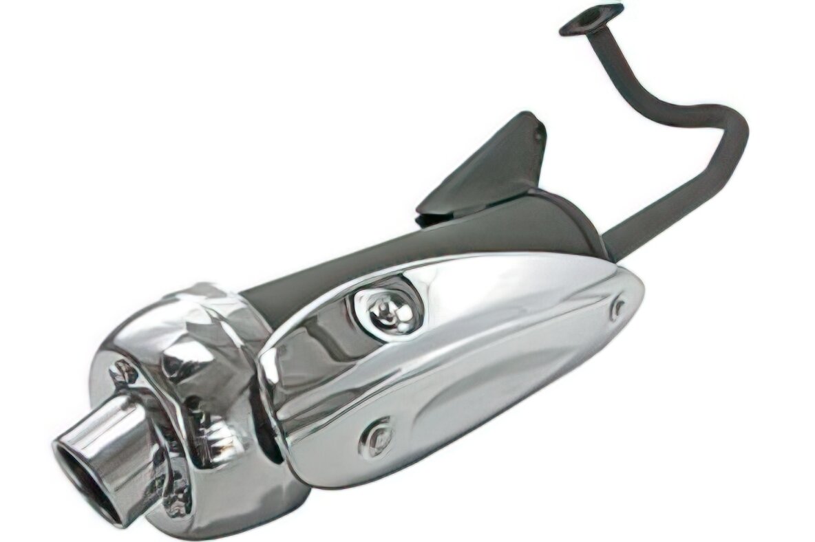 Image of Auspuff ohne Sekundärluftsystem GY6 139QMB / 139QMA
