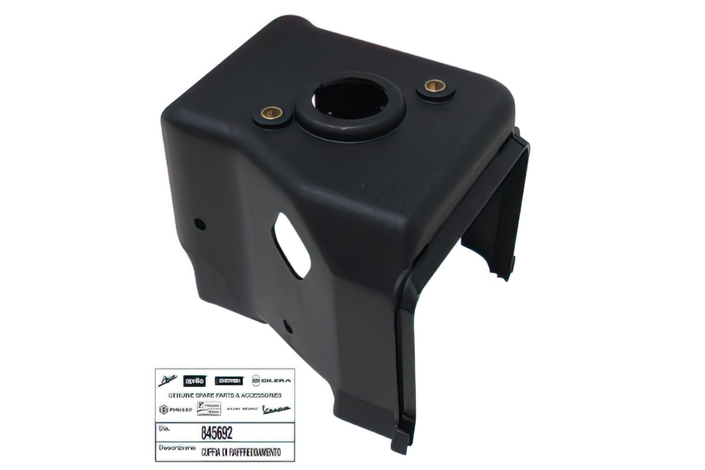 Image of Zylinderabdeckung Piaggio, neues Modell (Kühlhaube)