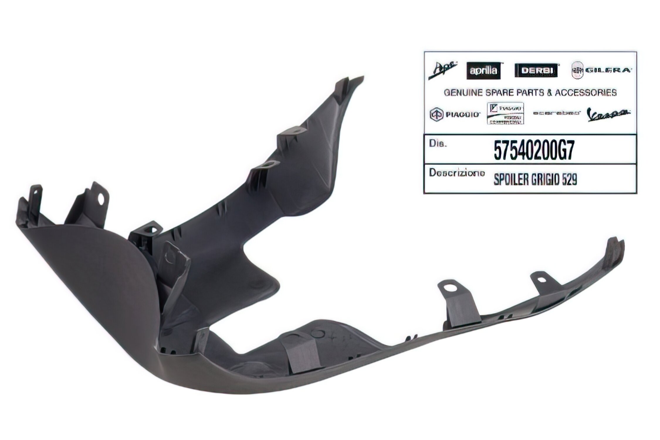 Image of Unterbodenverkleidung - original Ersatzteil Piaggio Zip SP2