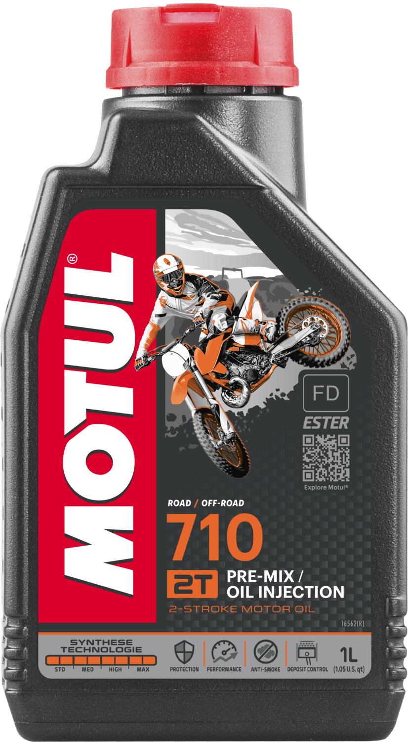 Motoröl 2-Takt Motul 710 Synthese-Technologie 100% 1 Liter