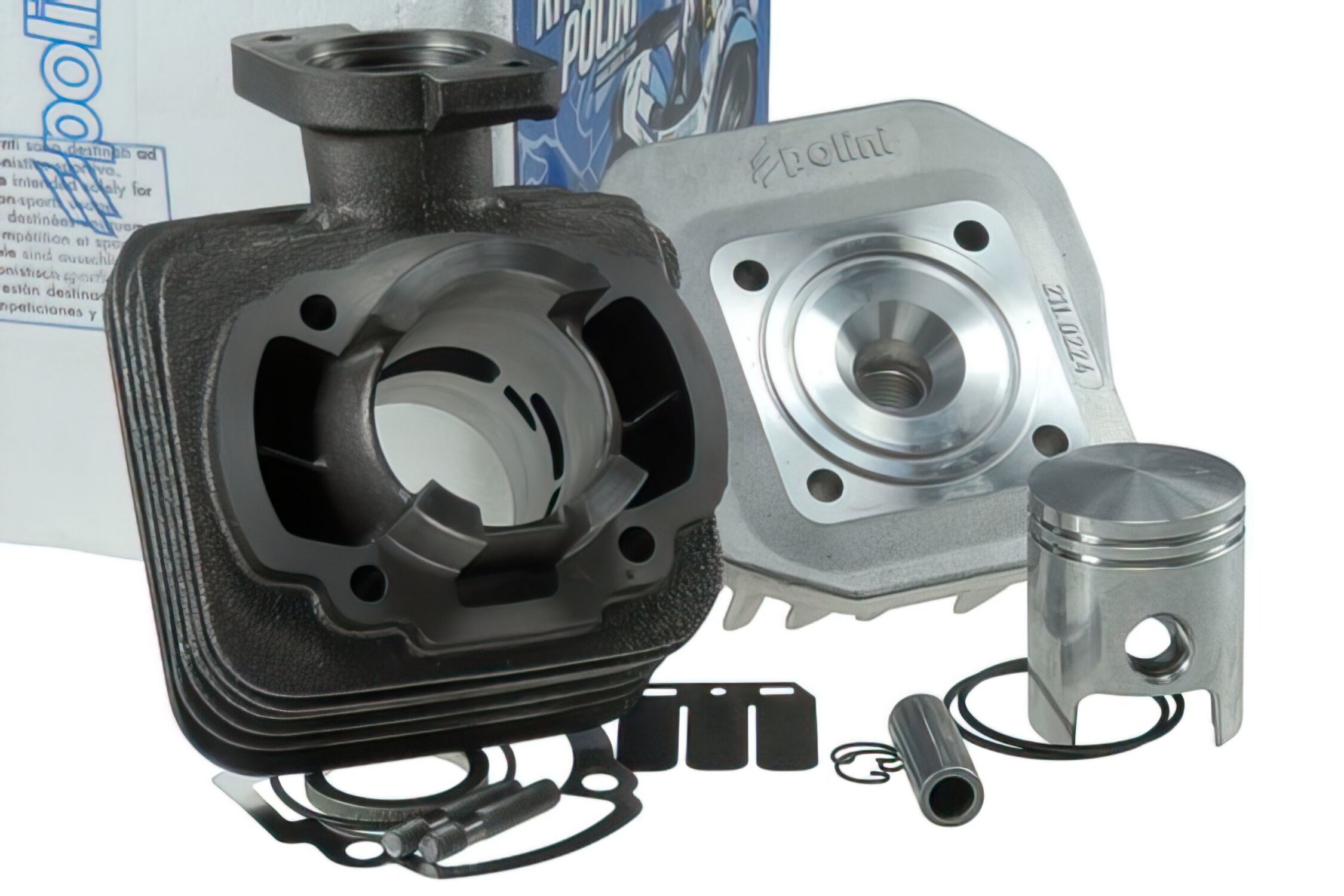Image of Zylinder Kit Polini 50ccm Grauguss Peugeot stehend AC