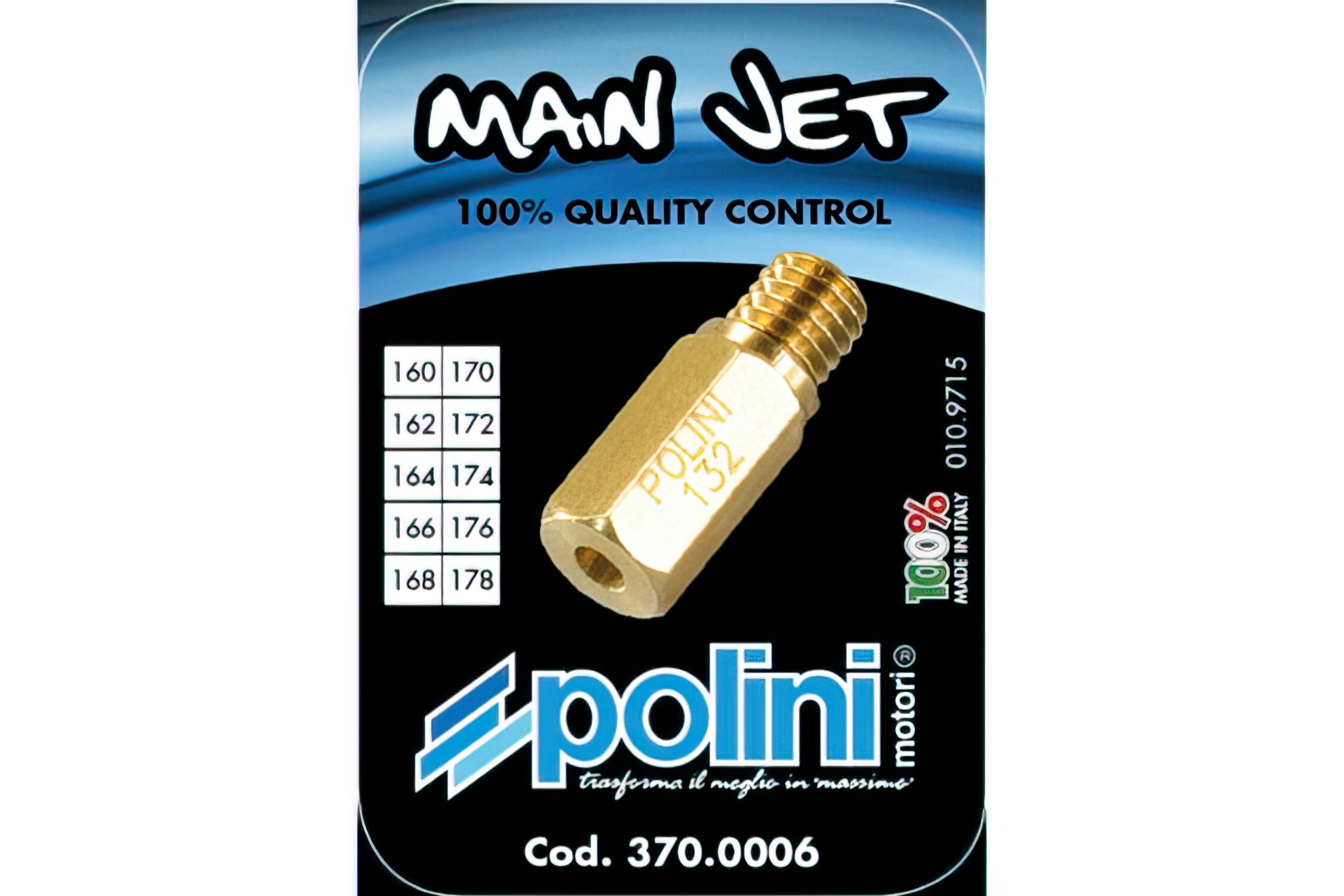 Image of Hauptdüsenset Polini Keihin PWK / Polini CP, 160 - 178