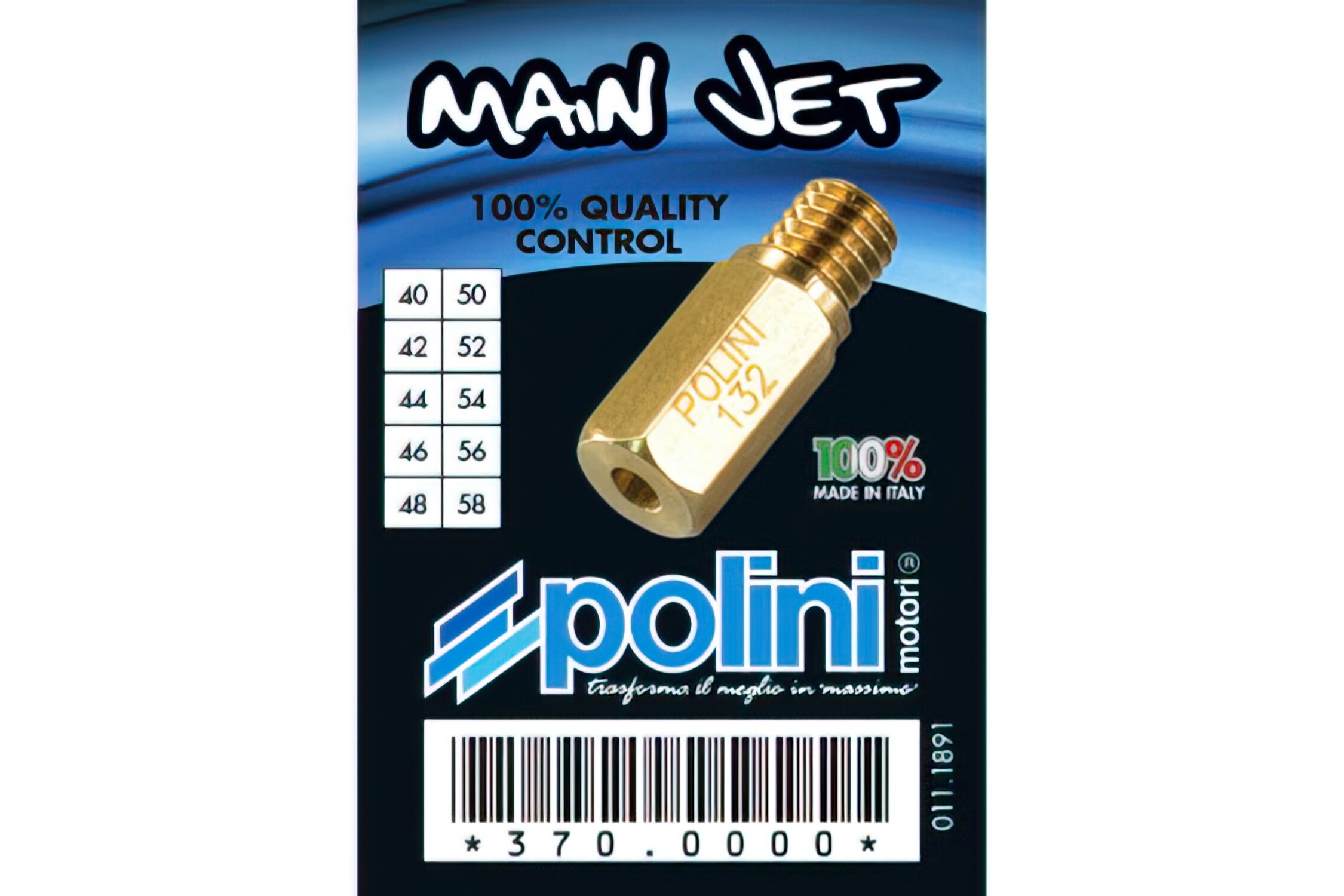 Image of Hauptdüsenset Polini Keihin PWK + Polini CP 40 - 58