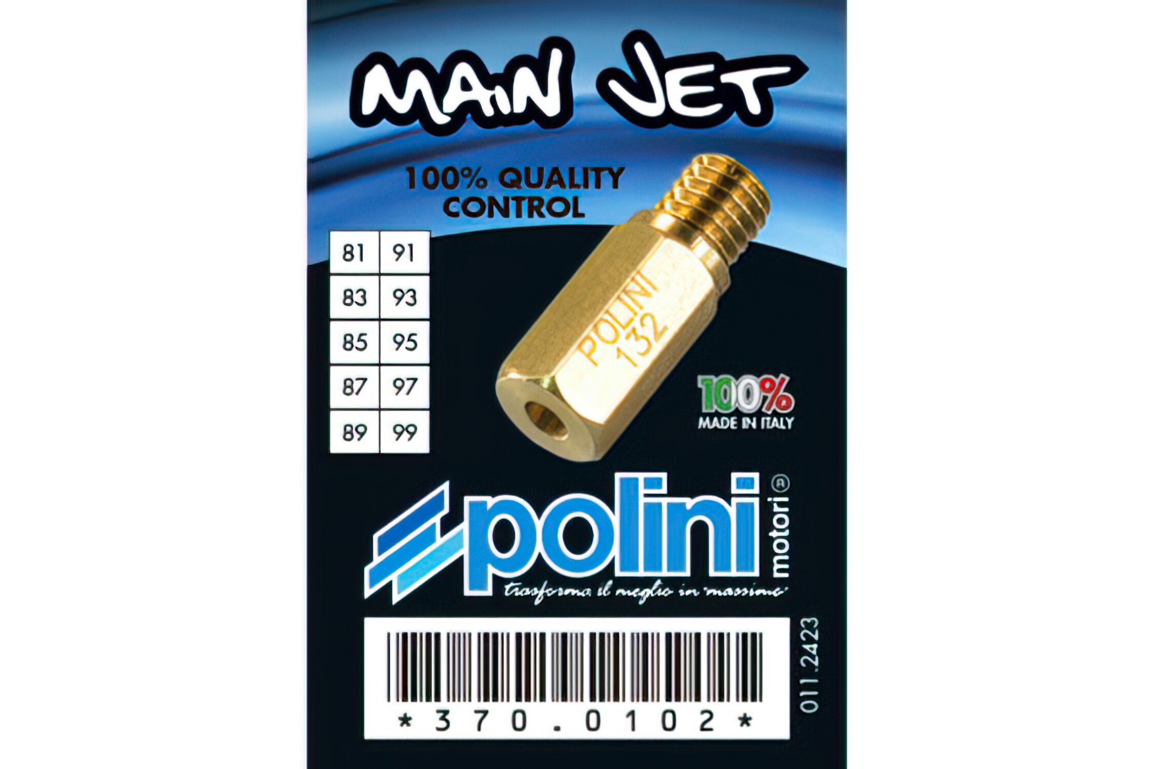 Image of Hauptdüsenset Polini Keihin PWK / Polini CP 81-99
