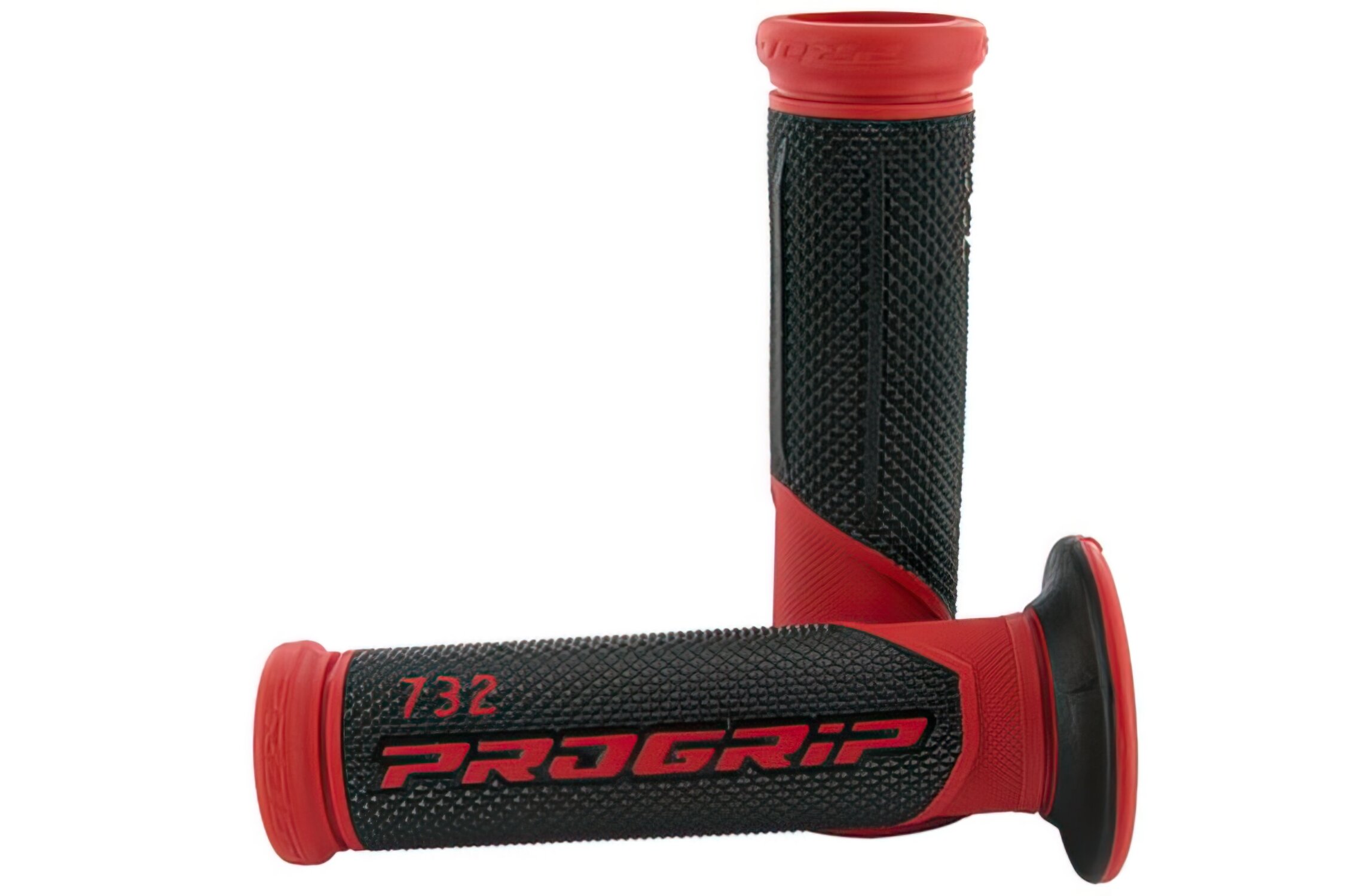 Image of Lenkergriffe Progrip Road 732 schwarz / rot