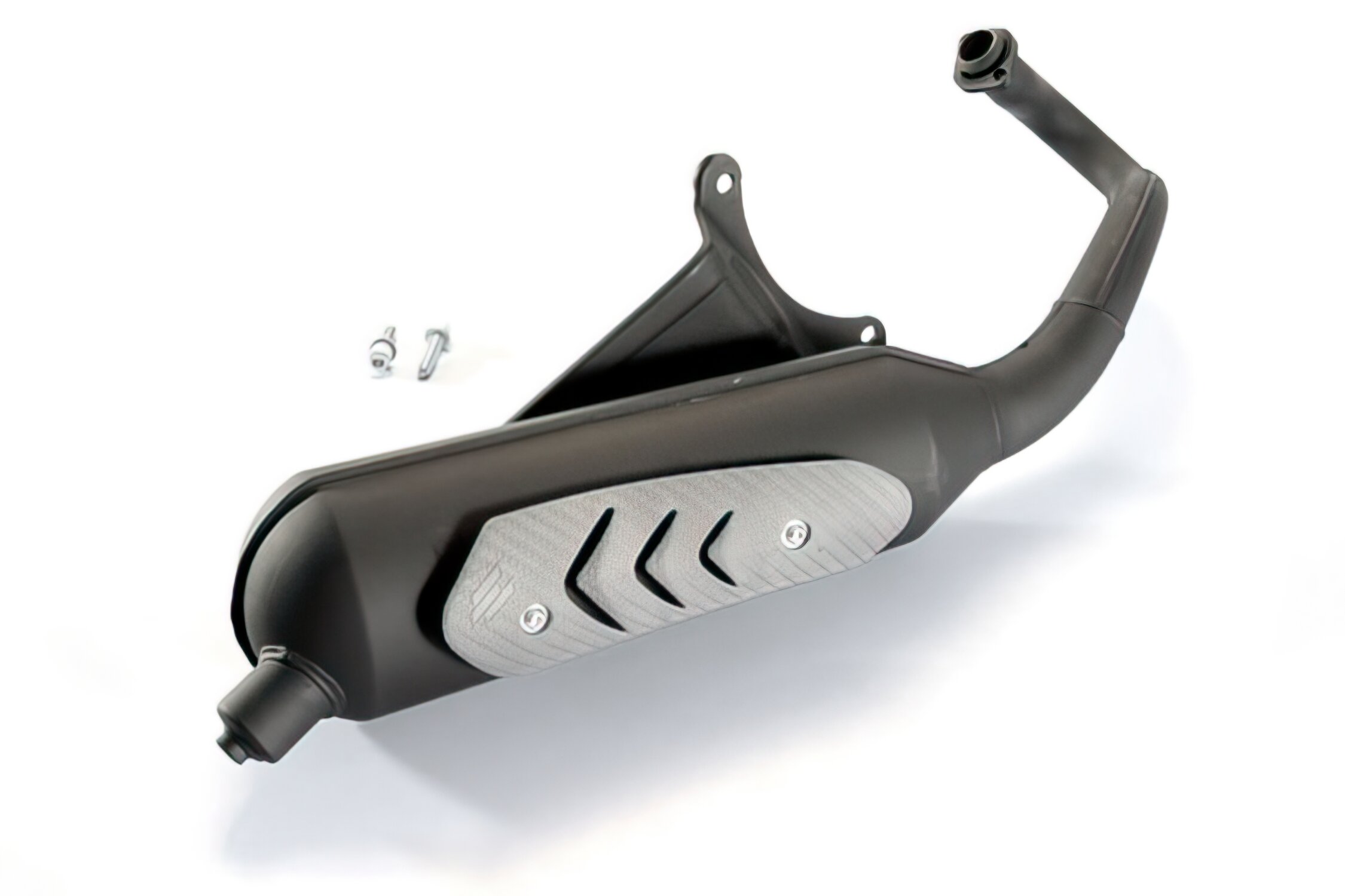 Image of Auspuff Polini Original Piaggio Zip mit Straßenzulassung