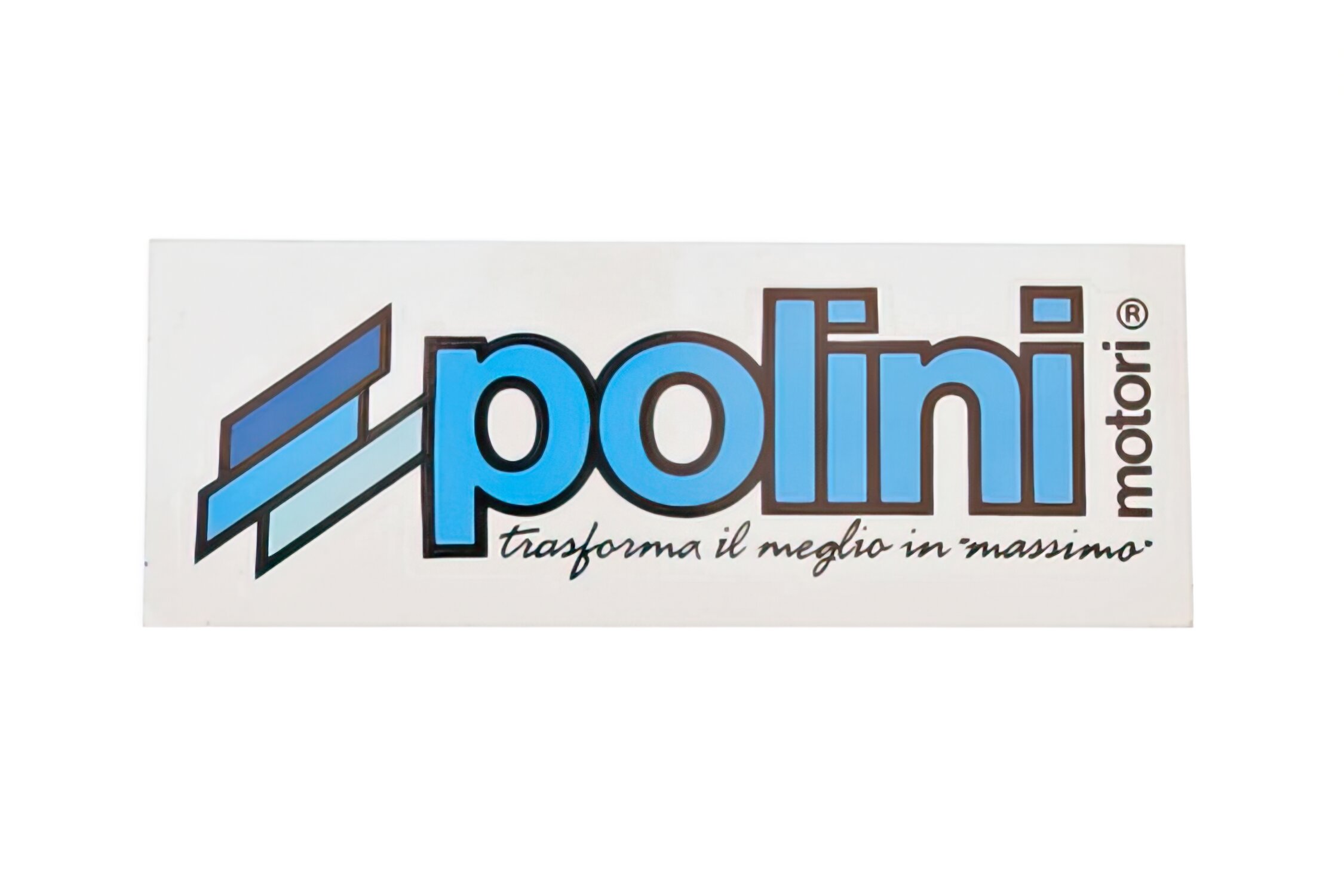 Image of Aufkleber Logo Polini 23x8cm