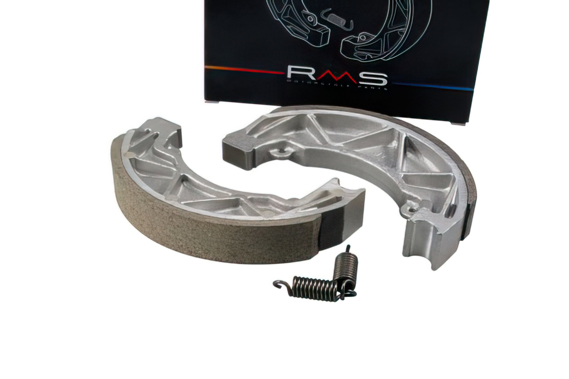 Image of Bremsbacken RMS 140x25mm, Piaggio 125-200cc 4-Takt