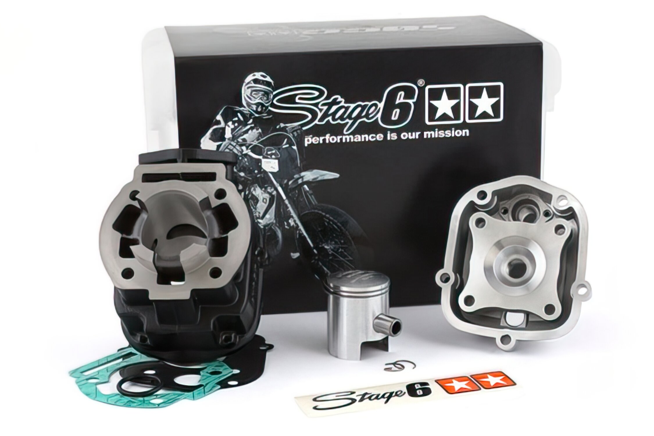 Image of Zylinder Kit Stage6 Streetrace 50ccm Derbi Euro 3 / 4