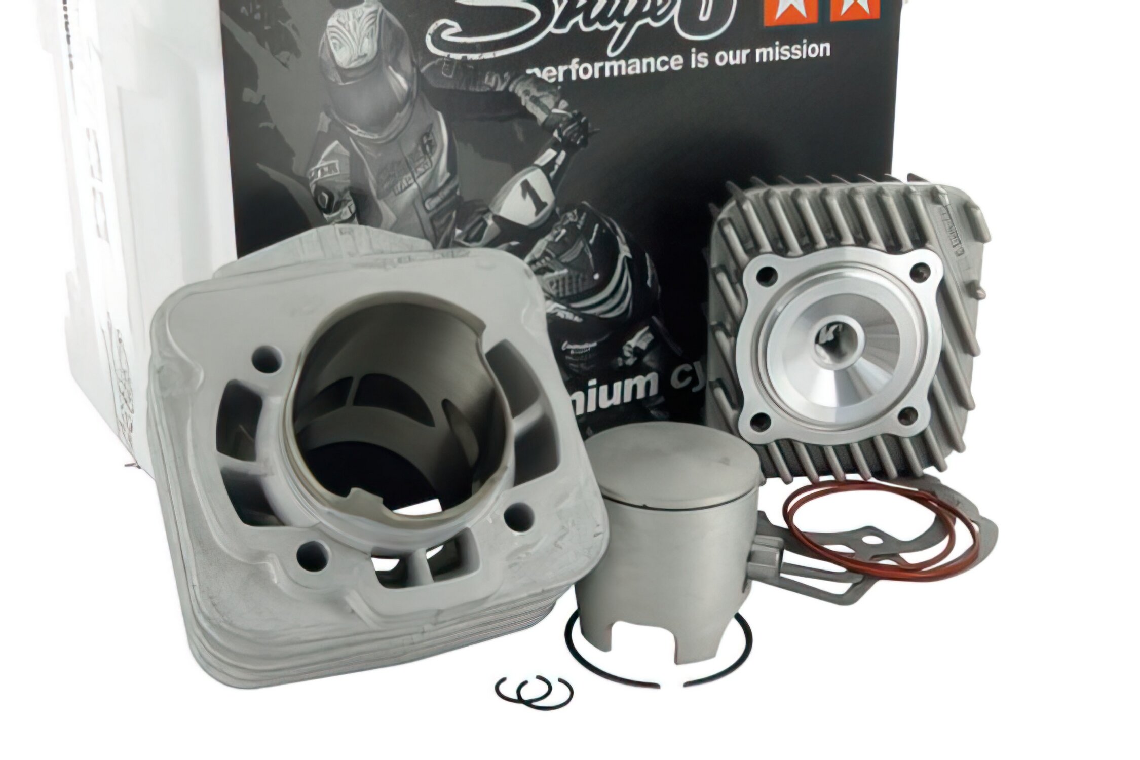 Image of Zylinder Kit Stage6 Racing 70ccm MK2 Piaggio AC