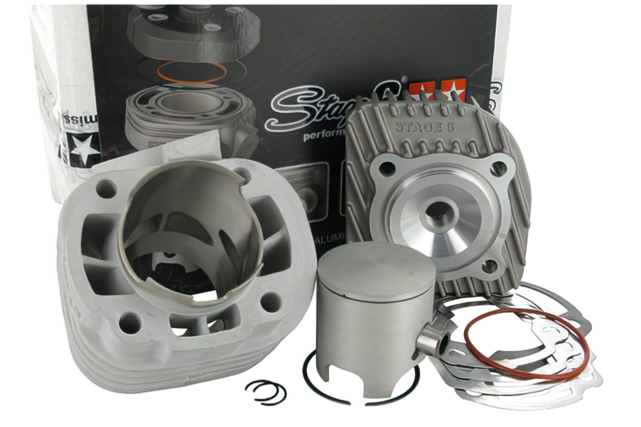 Image of Zylinder Kit Stage6 Racing MK2 70ccm 12mm KoBo Minarelli liegend AC