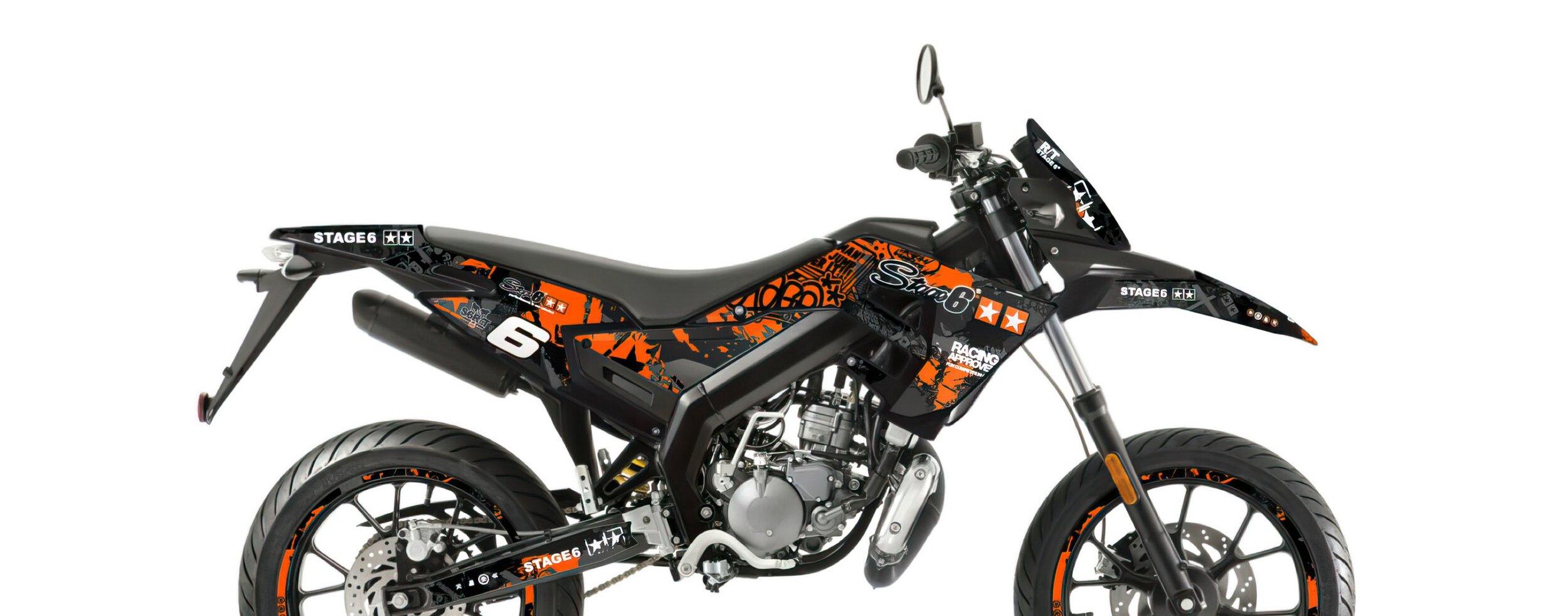 Image of Dekor Kit Derbi Xtreme 2018 - 2020 orange / schwarz
