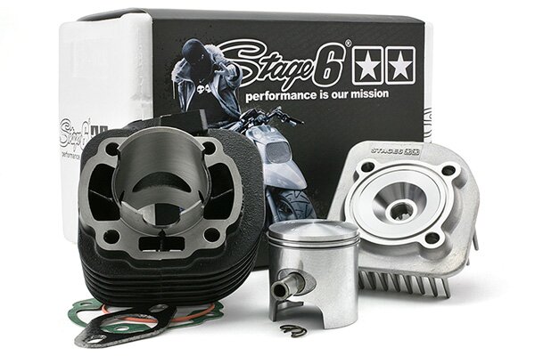 Image of Zylinder Kit Stage6 Streetrace 70ccm Grauguss Minarelli liegend AC