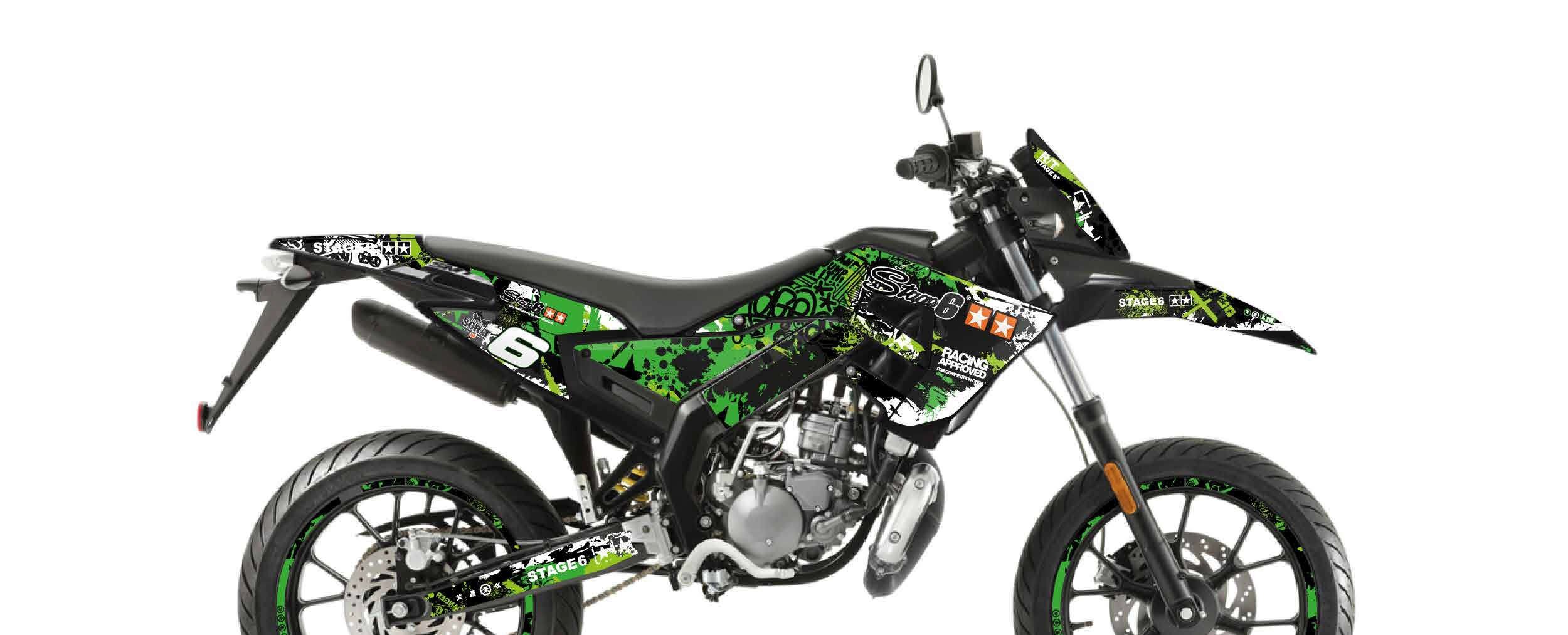 Image of Dekor Kit Derbi Xtreme 2018 - 2020 grün / schwarz