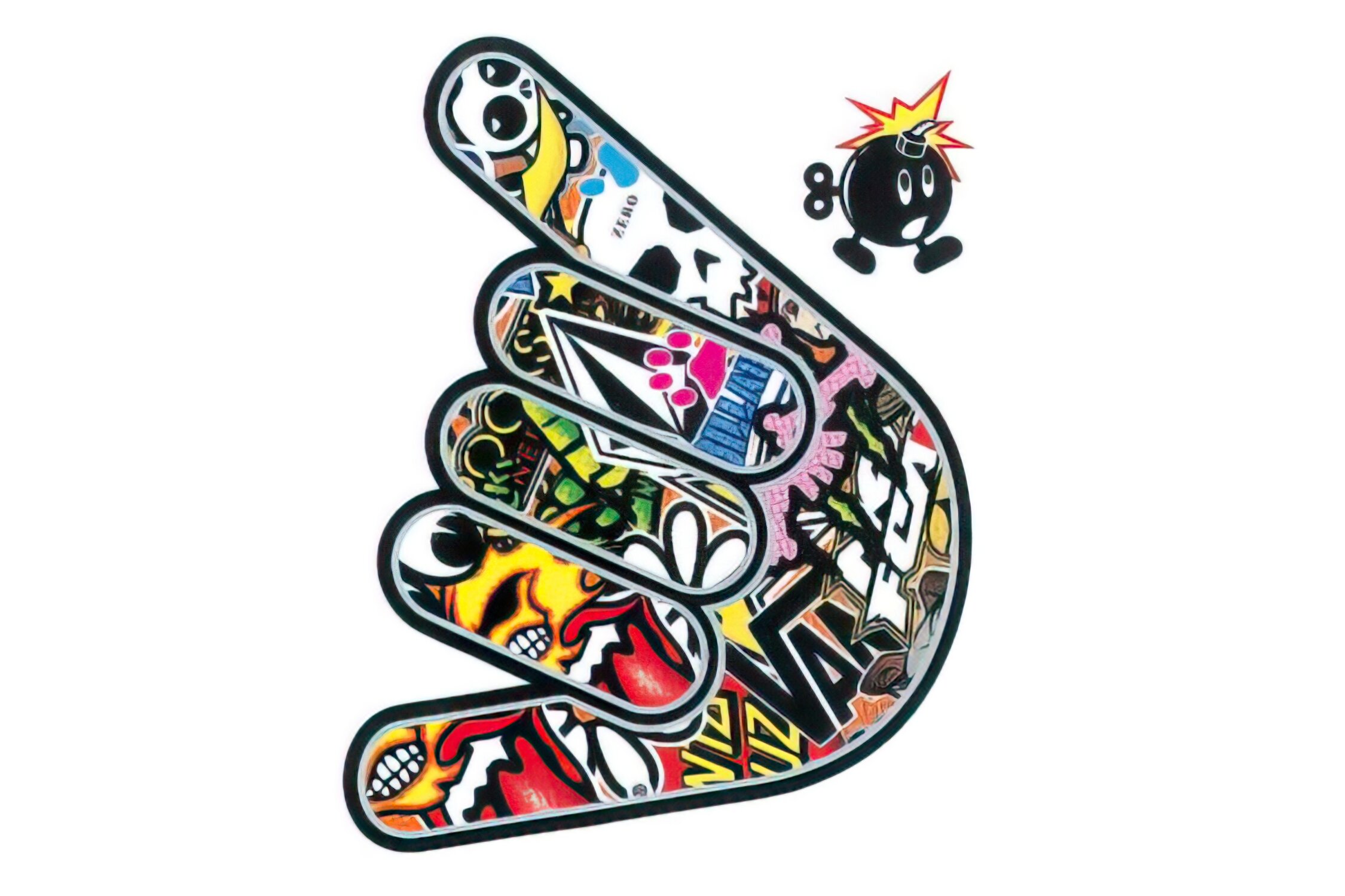 Image of Aufkleber Aloha Sticker Bomb