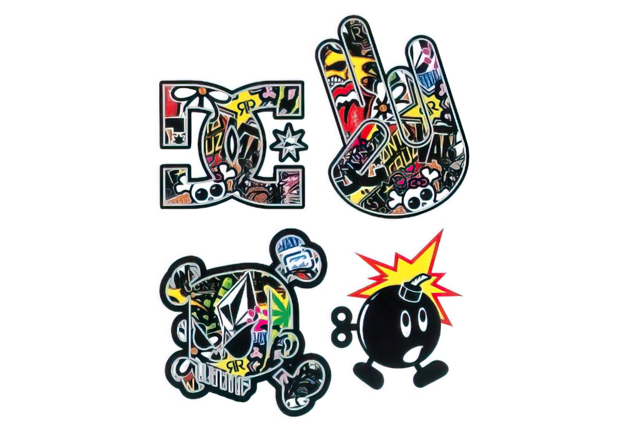 Image of Aufkleber Satz Sticker Bomb