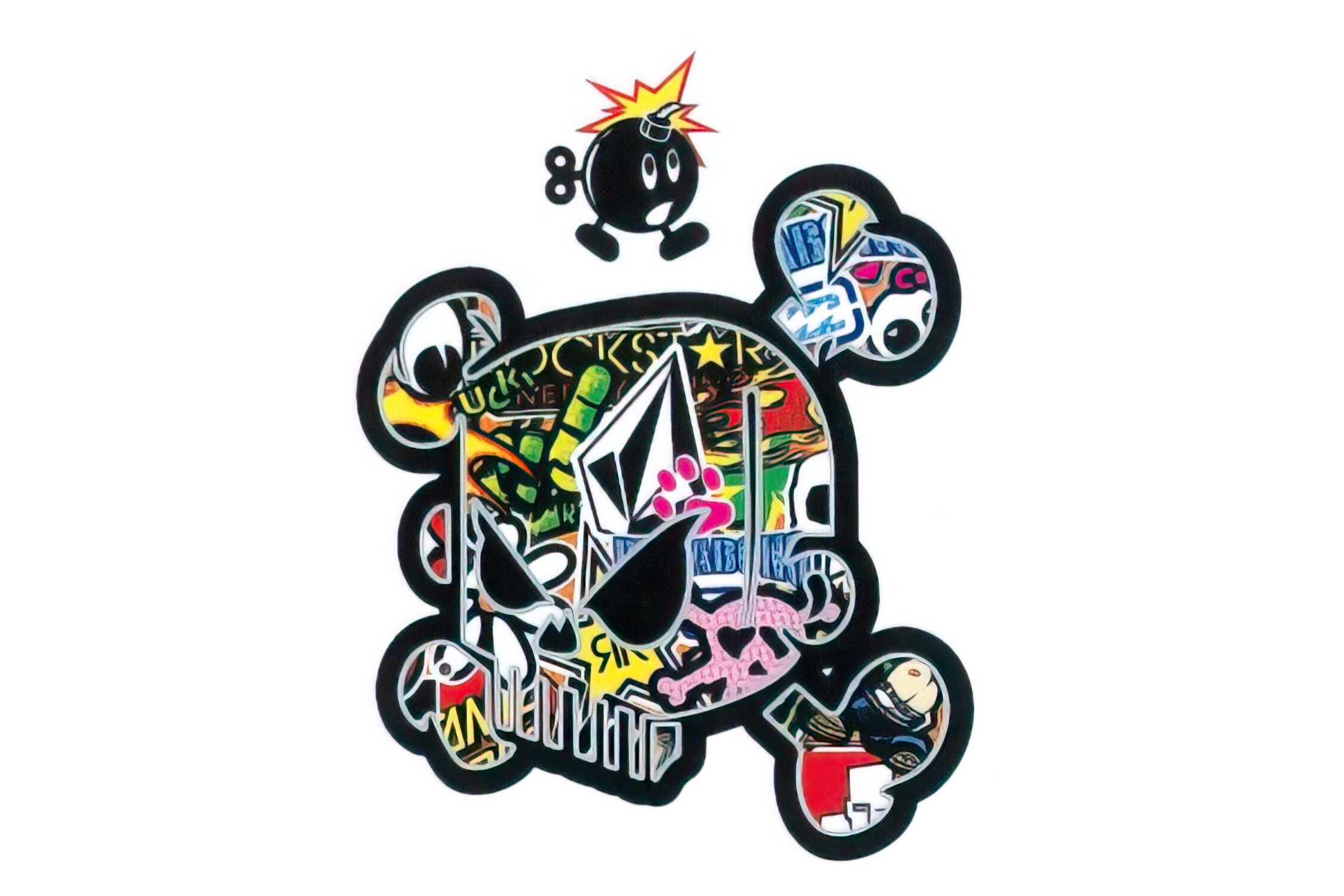 Image of Aufkleber Skull Sticker Bomb