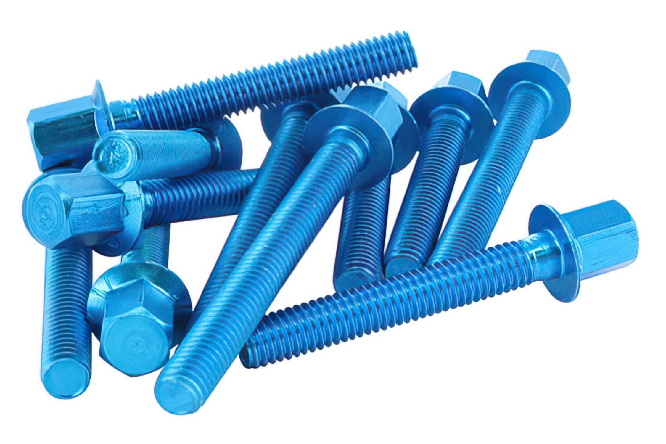 Image of Motordeckel Schraubenset STR8 New-Style Peugeot blau