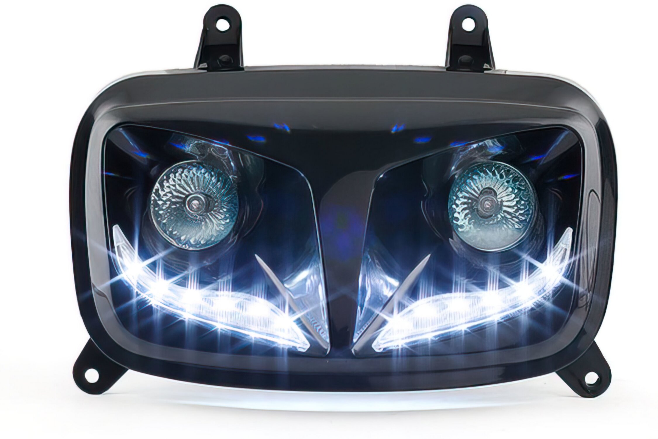 Image of Doppel-Optik EyeLight Yamaha BWS ab Bj. 2004 schwarz