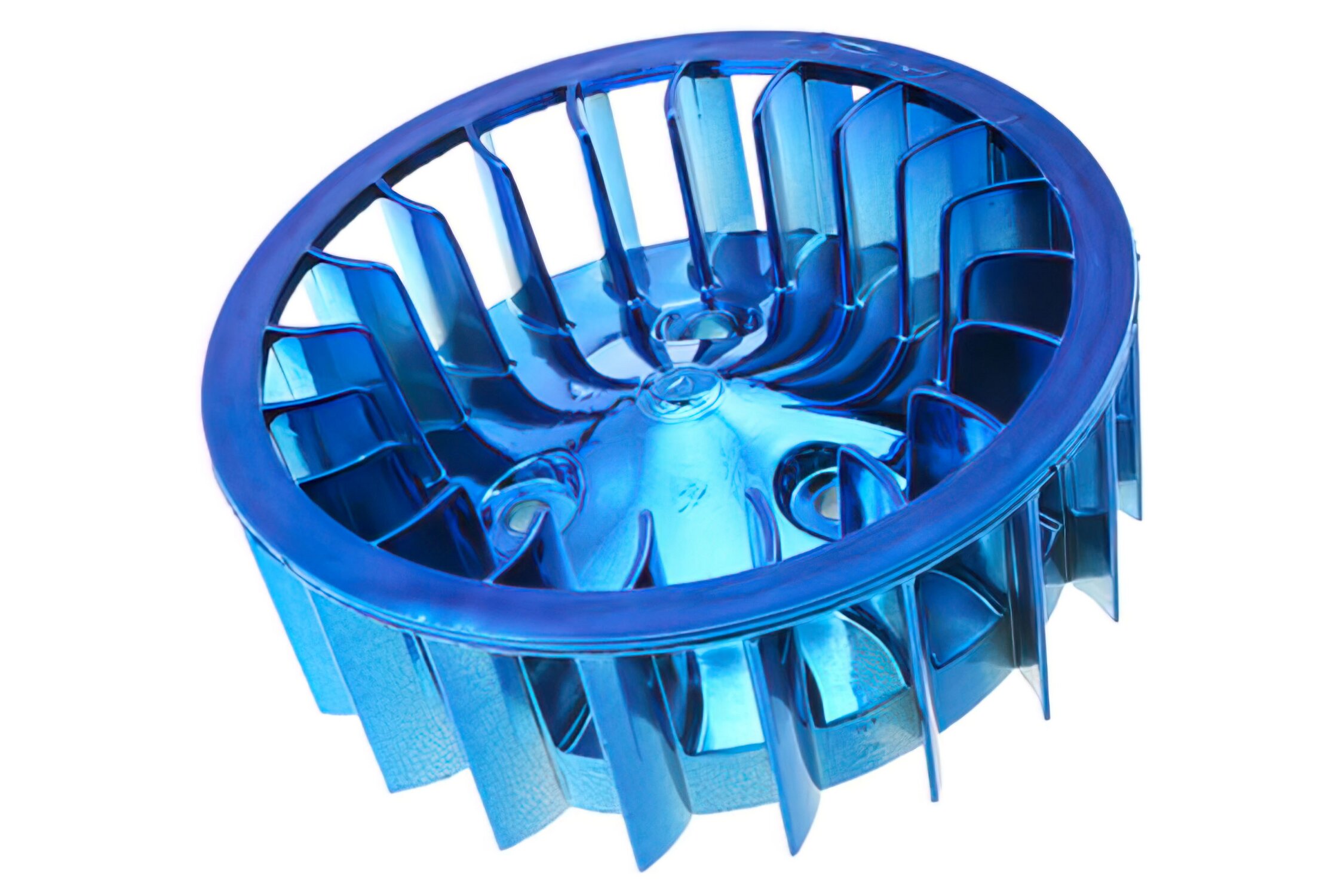 Image of Oversize Lüfterrad STR8 Minarelli liegend AC blau