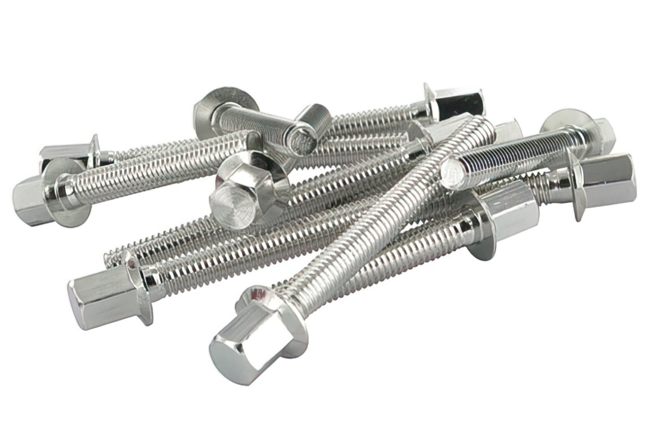 Image of Motordeckel Schraubenset STR8 New Style Peugeot silber
